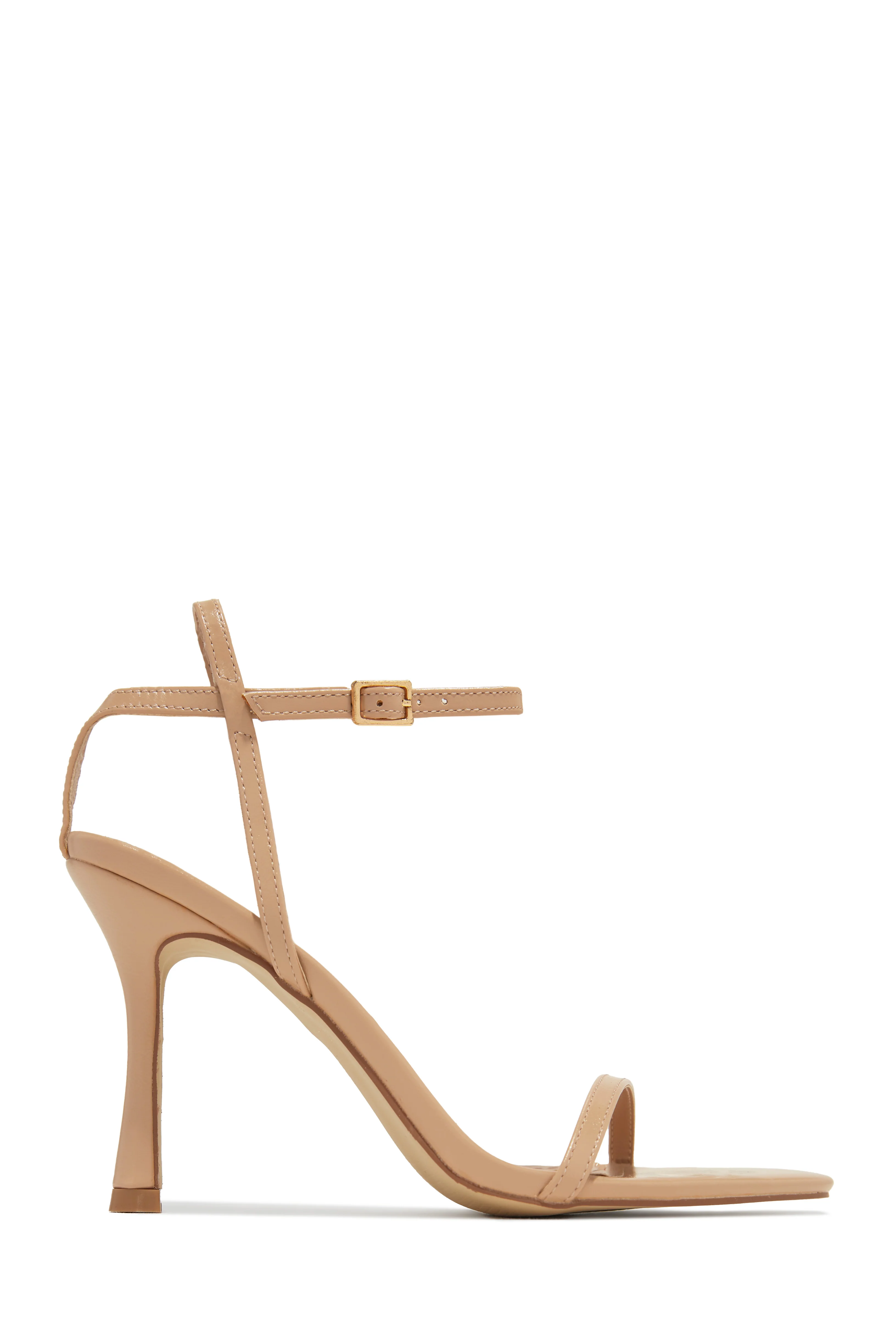 Adrienne Single Sole Heels - Nude - Image 7