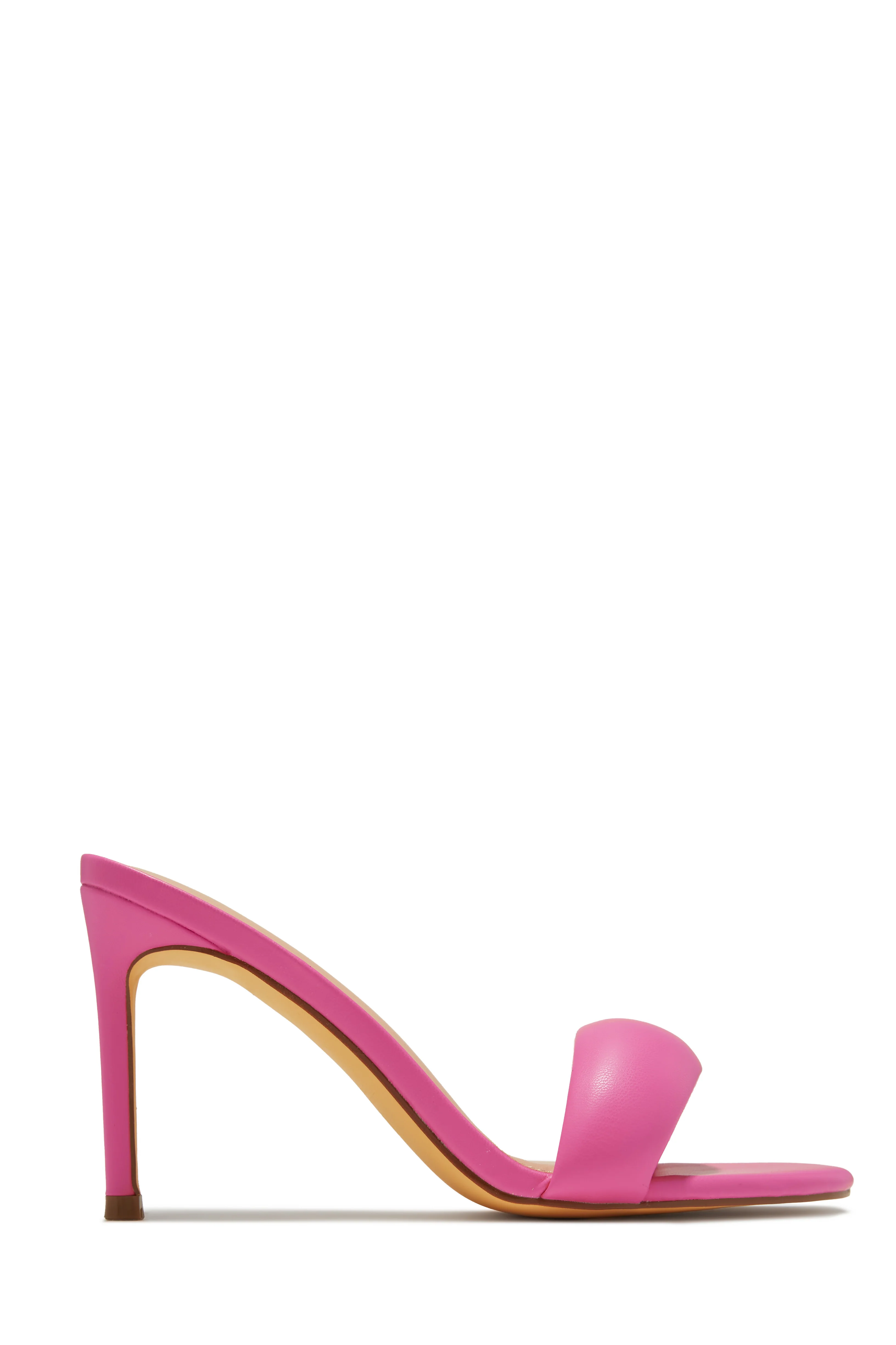 Alisha Mid Heel Mules - White - Image 9