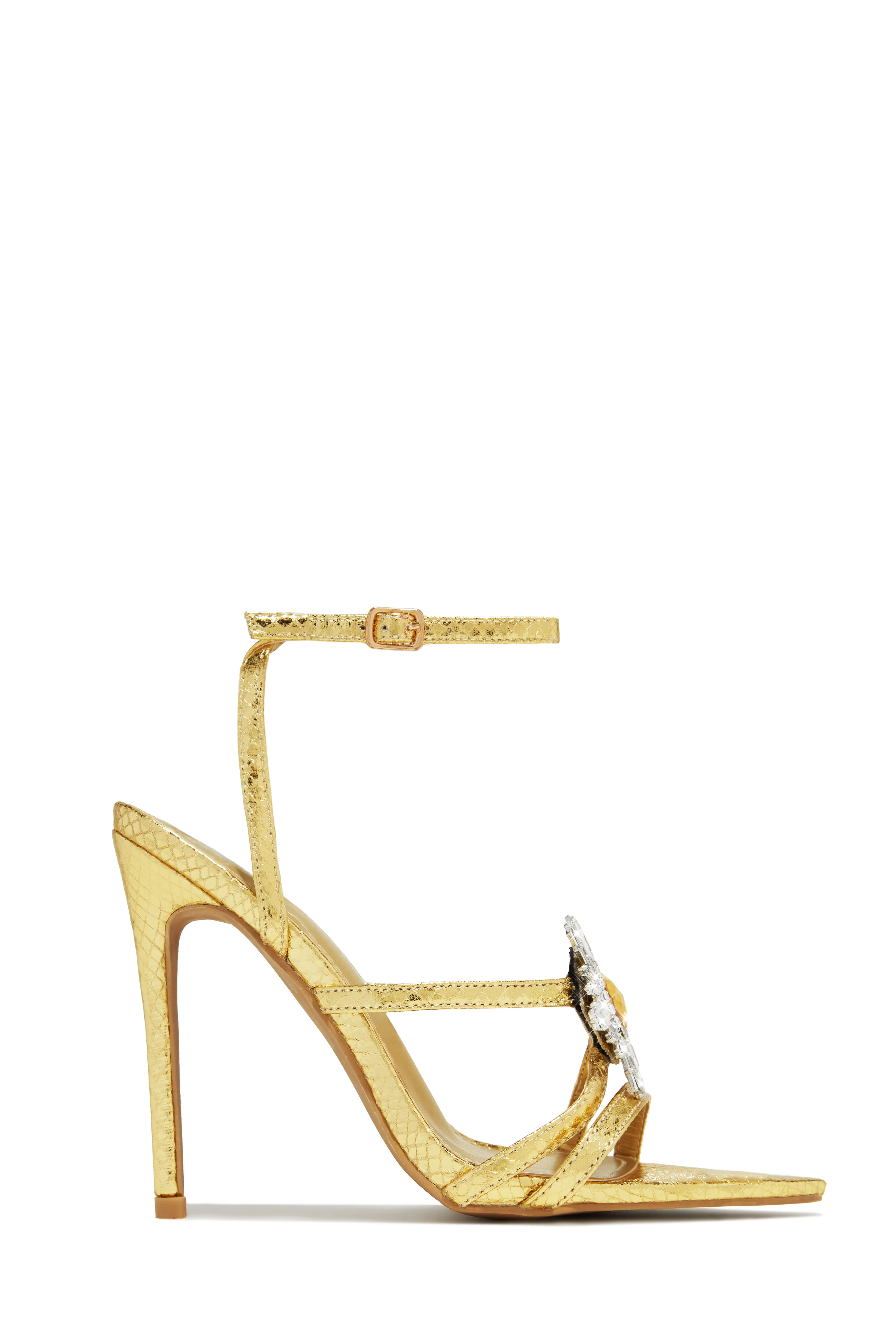 Ameira Embellished High Heels - Pink - Image 7