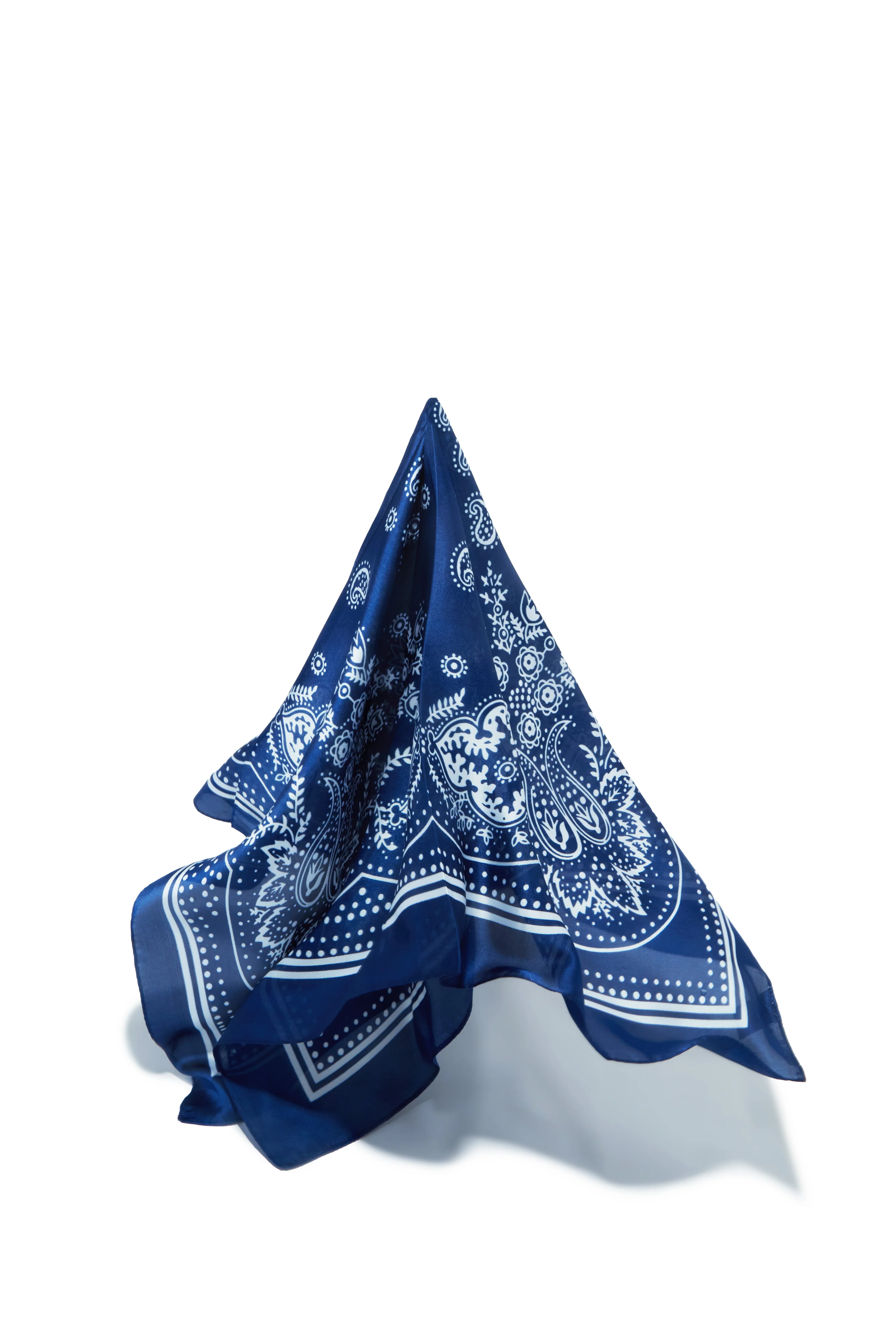 Amirah Multipurpose Scarf - Navy - Image 4