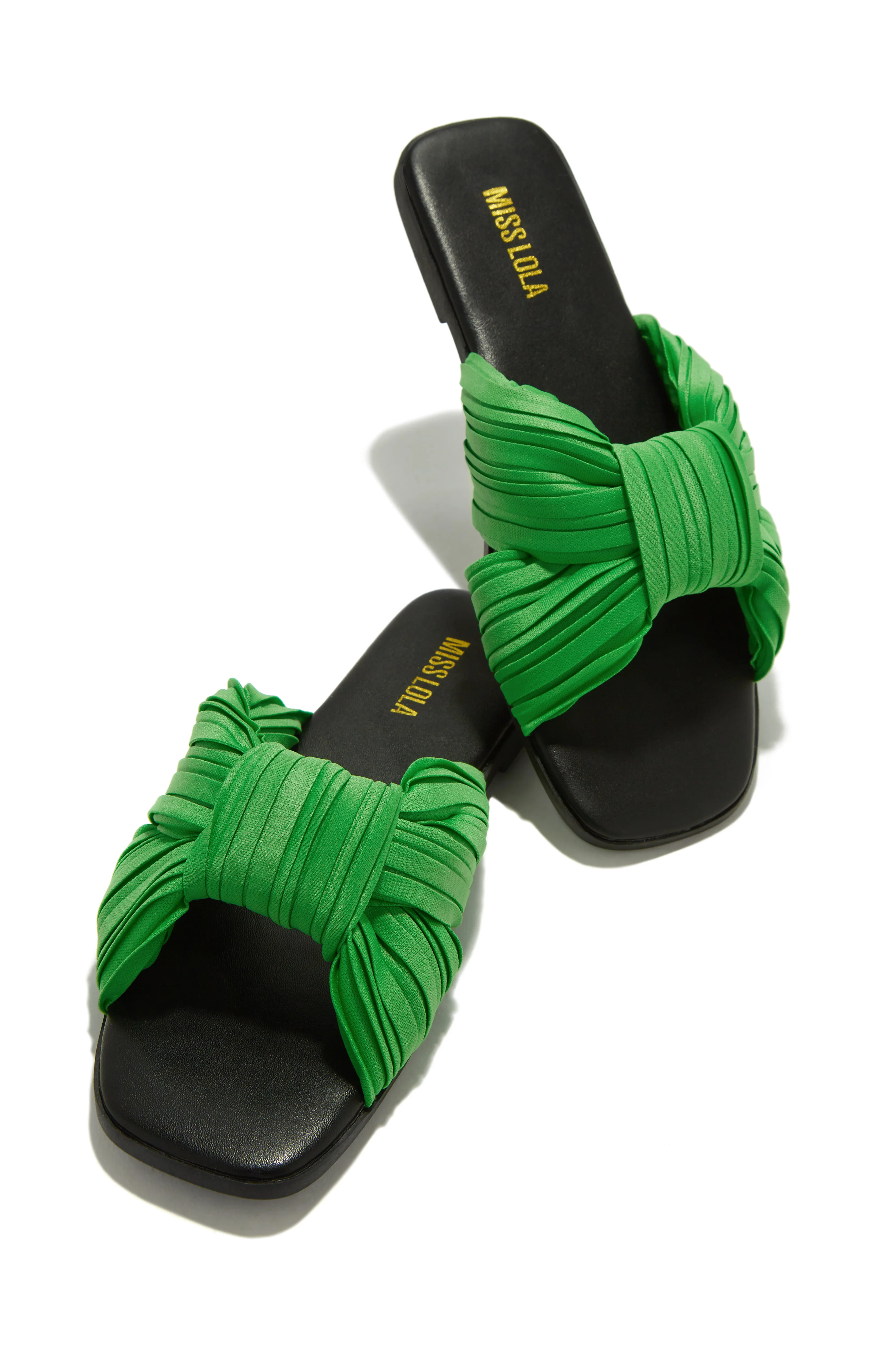 Bali Getaway Slip On Sandals - Green - Image 5