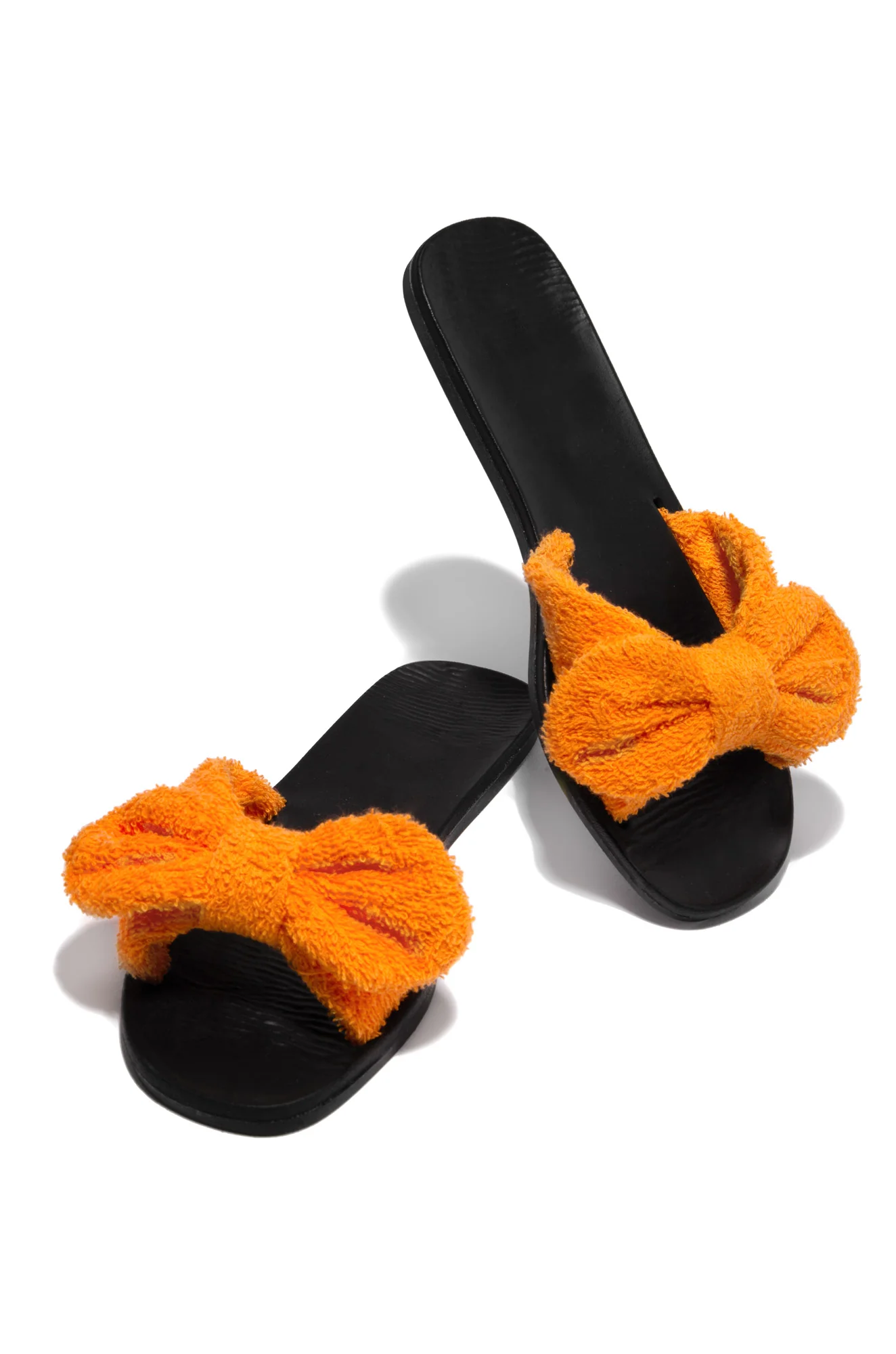 Beach Paradise Slip On Sandals - Orange - Image 3