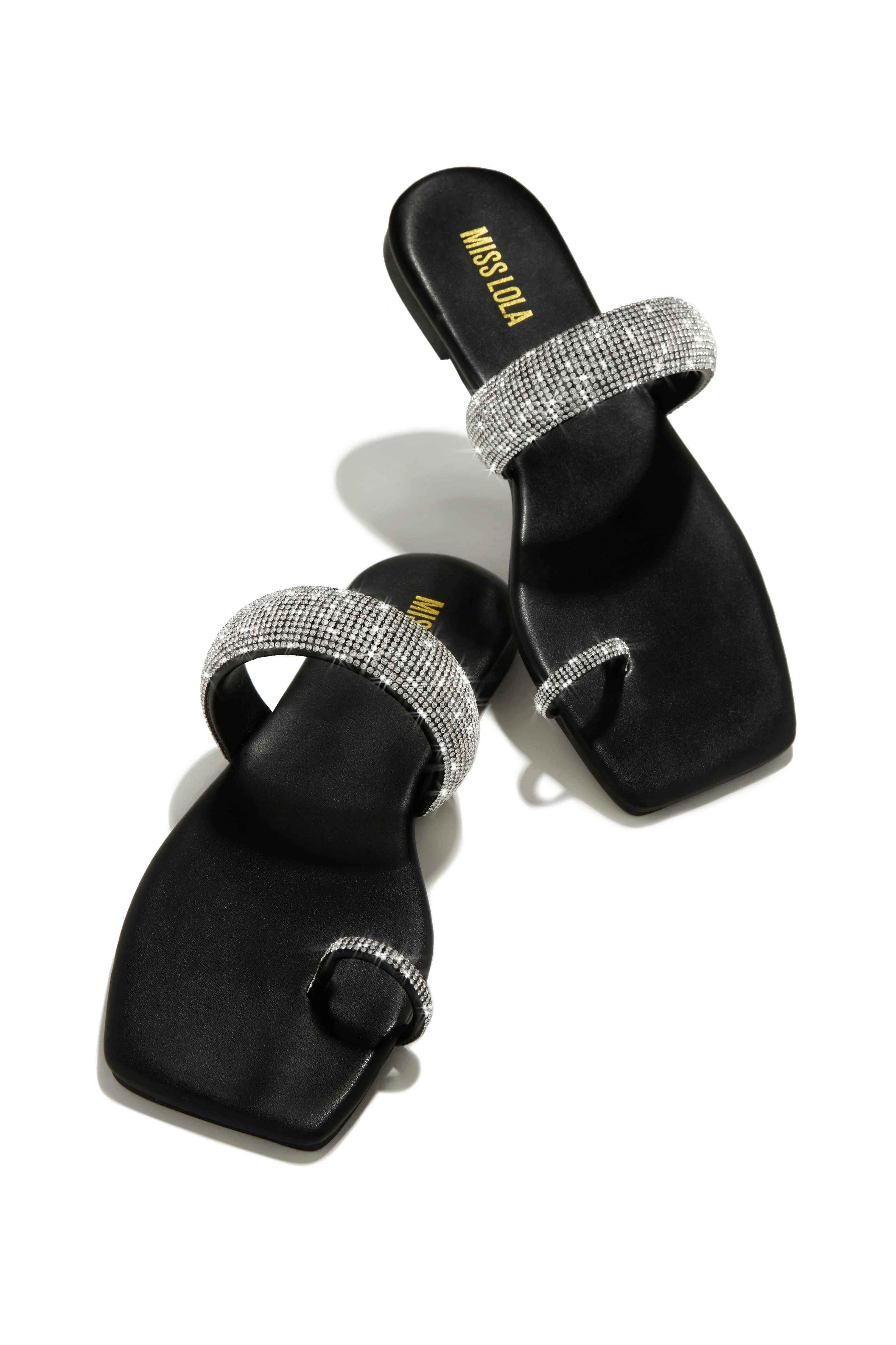 Cabana Beach Embellished Slip On Sandals - White - Image 8
