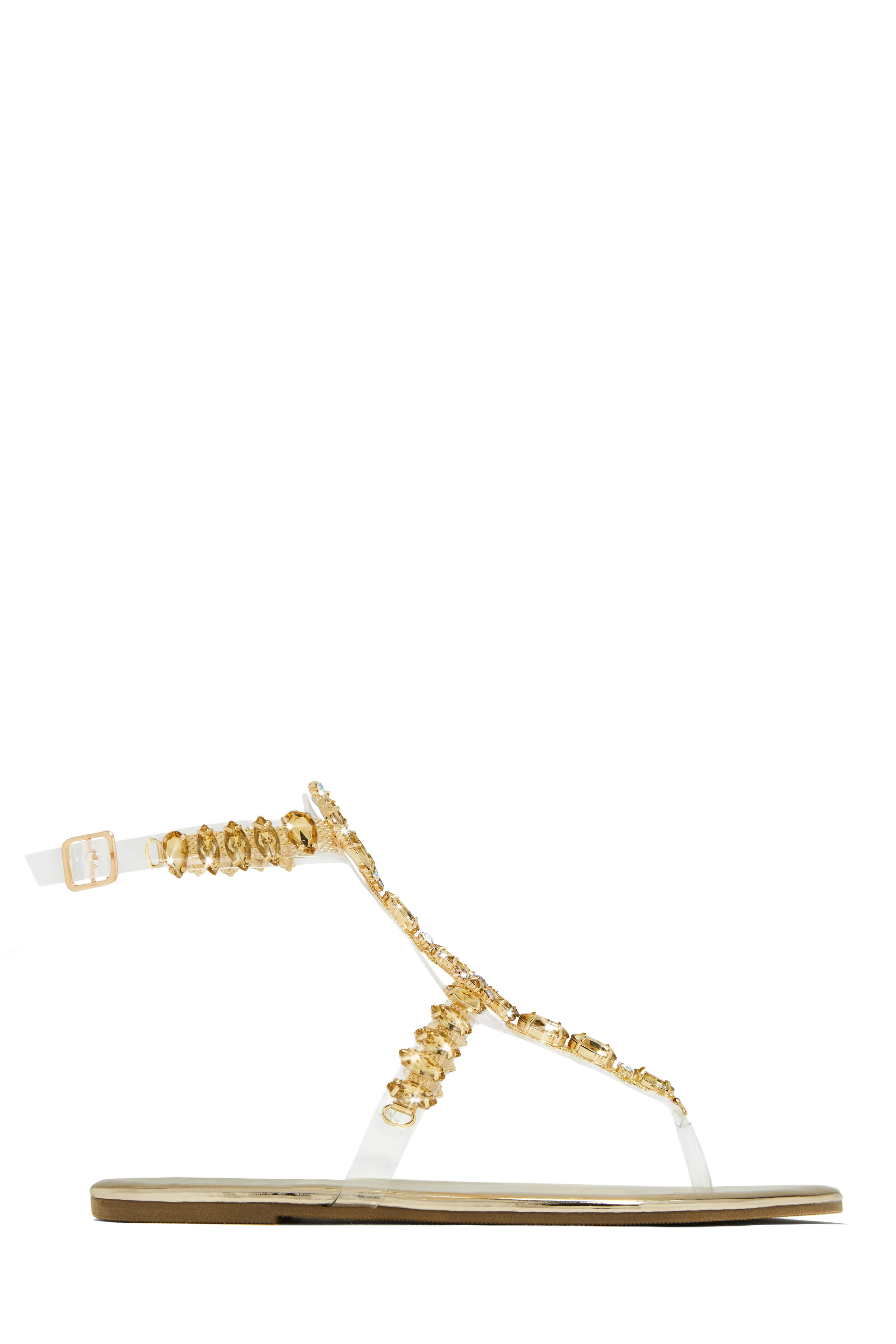 Caicos Resort Embellished Ankle Strap Sandals - Black - Image 6