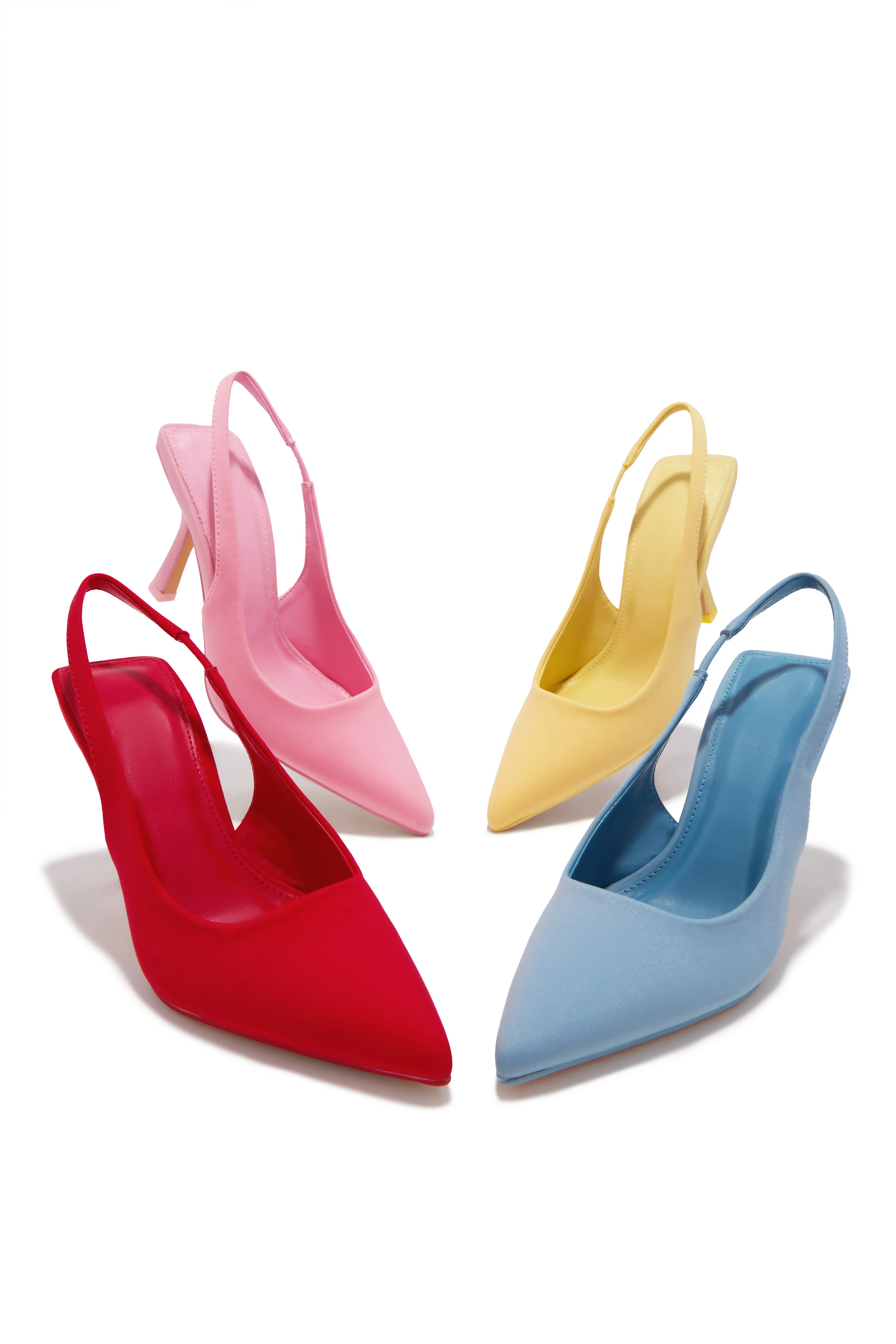 Cari Slingback Pumps - Light Blue - Image 4