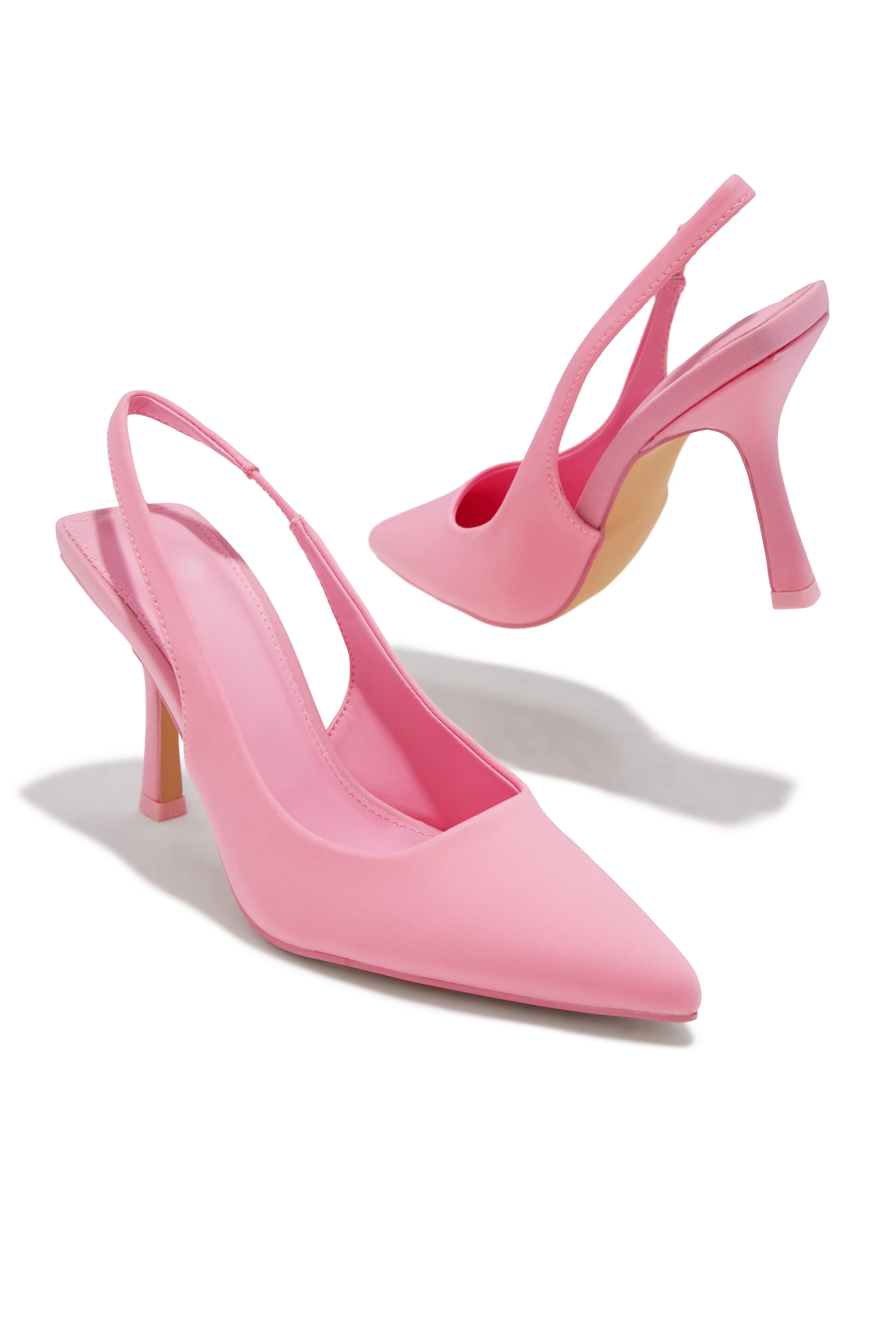 Cari Slingback Pumps - Light Pink - Image 4