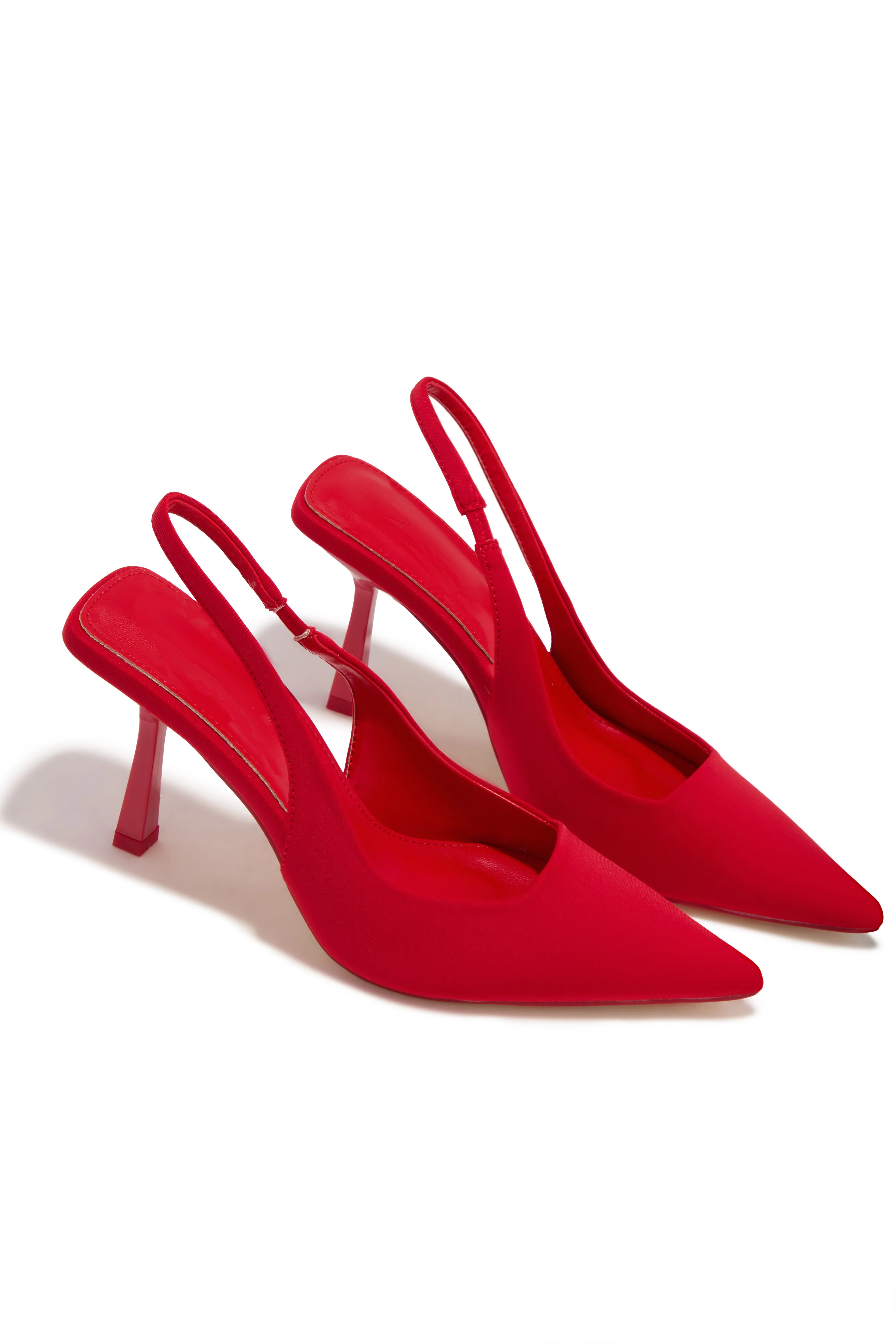 Cari Slingback Pumps - Red - Image 2