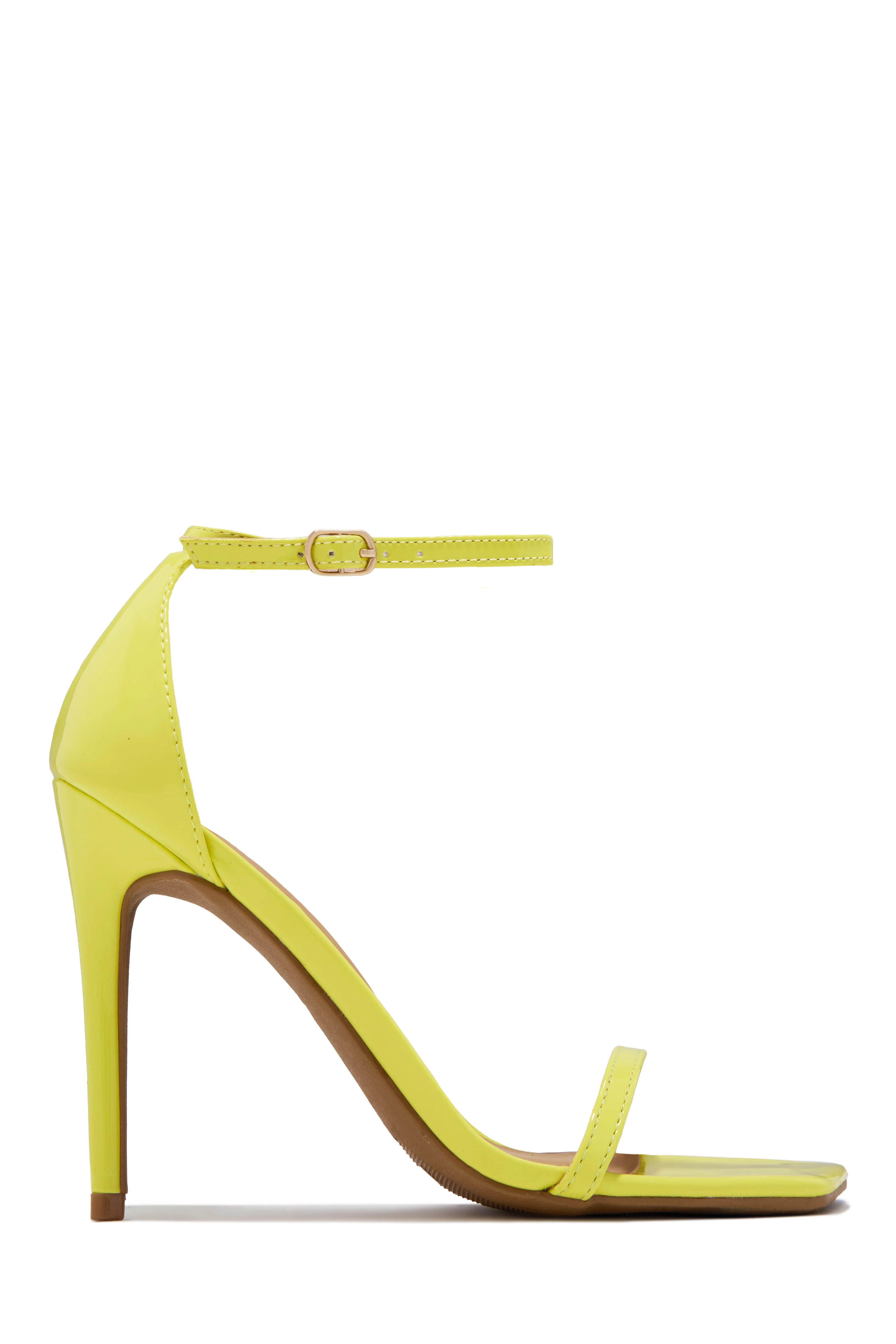 Celebrate Life Single Sole Heels - Yellow - Image 2
