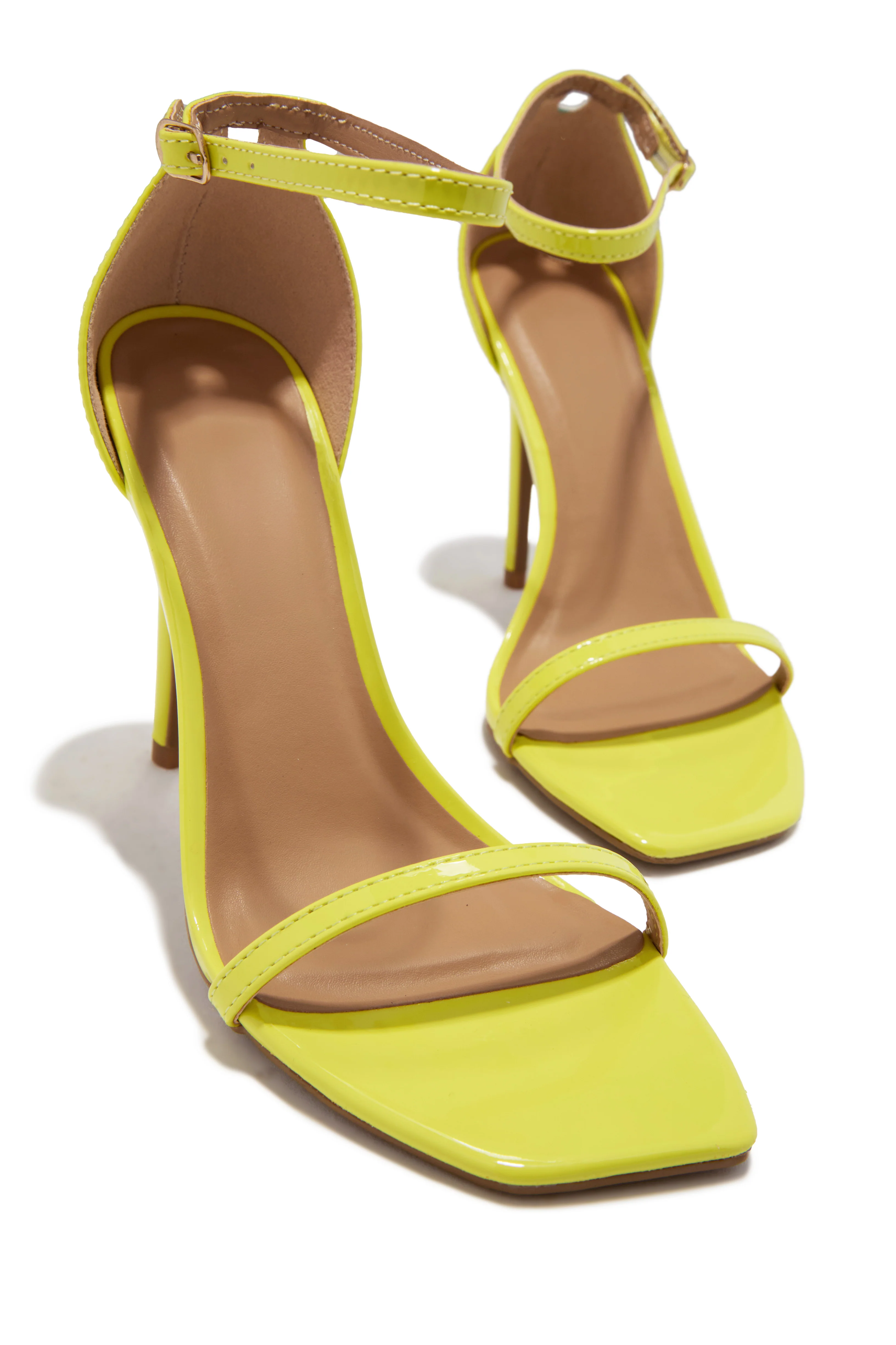 Celebrate Life Single Sole Heels - Yellow - Image 3