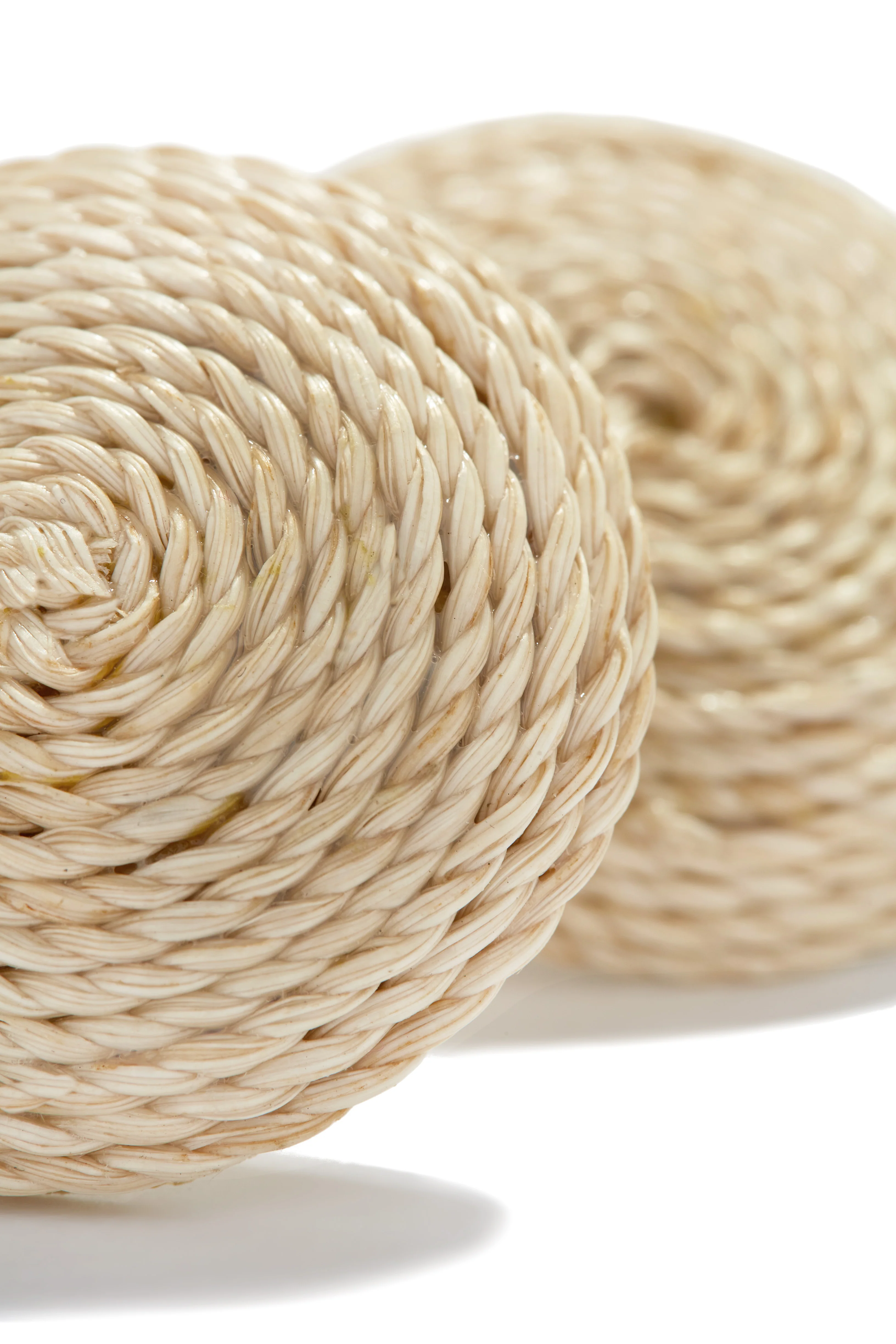 Chic Oasis Circle Statement Earring - Natural - Image 3