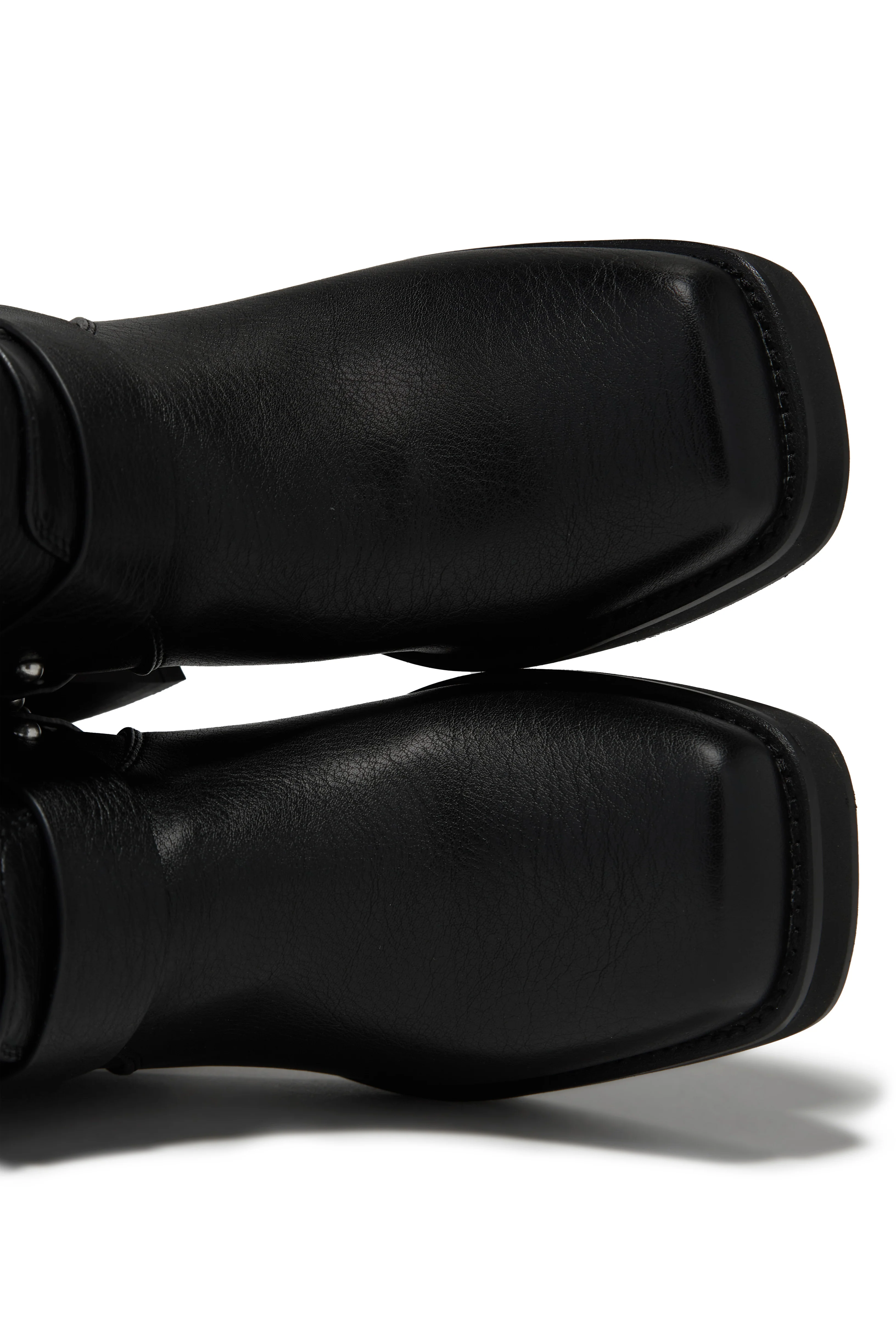 Daryn Block Heel Ankle Boots - Black - Image 7