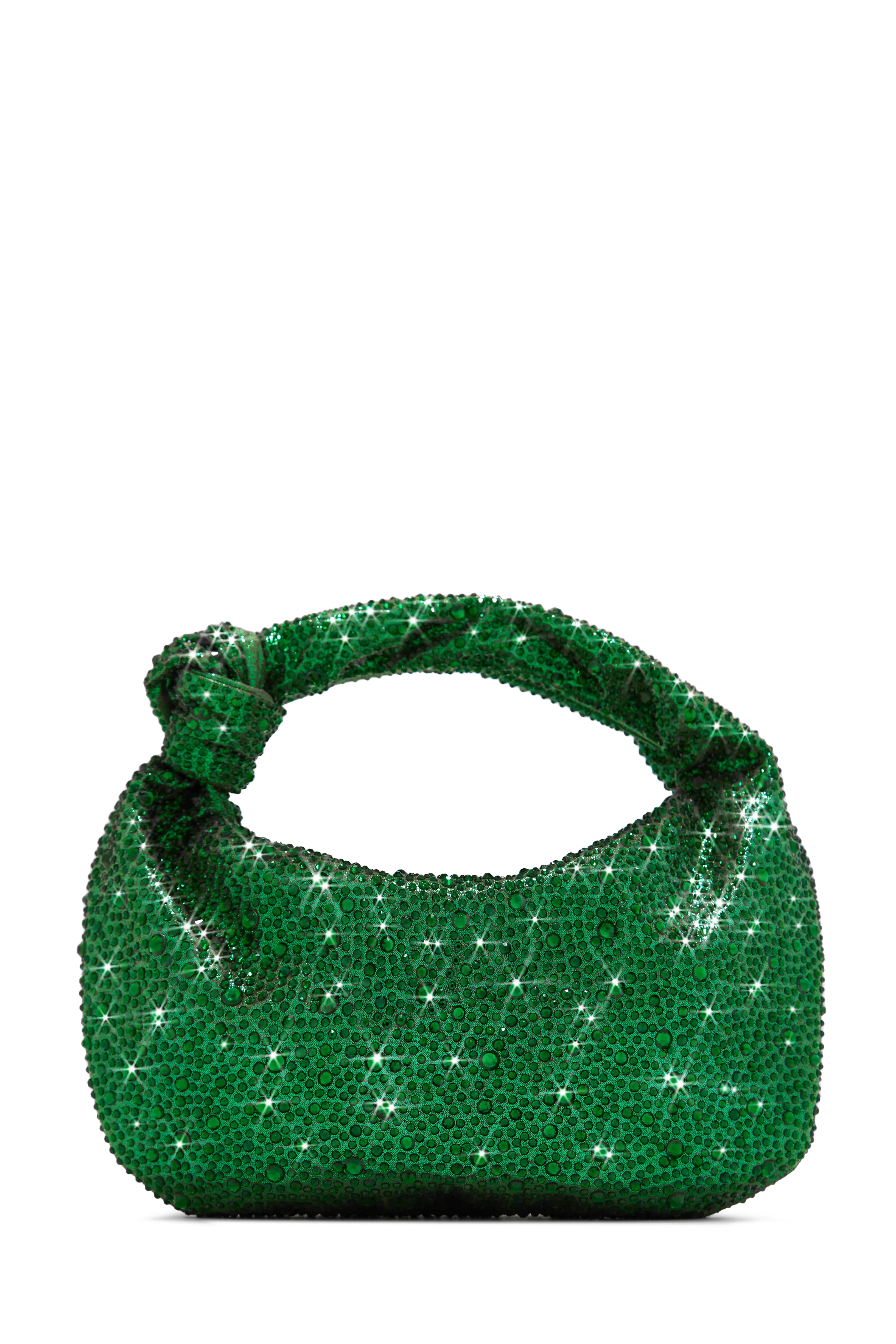 Day & Night Embellished Knot Handbag - Green - Image 7