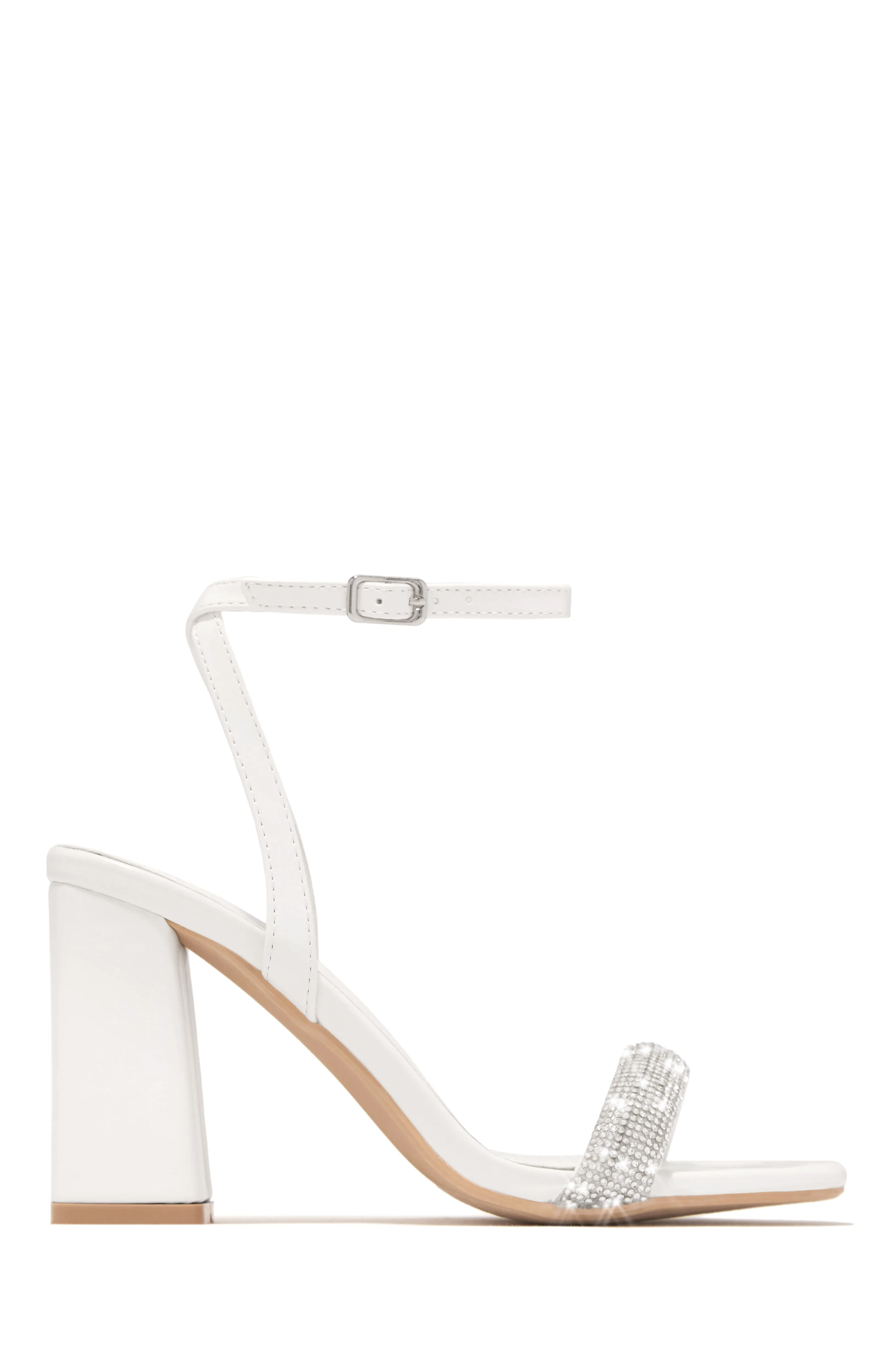 Devine Dreams Embellished Chunky Heels - Pink - Image 9