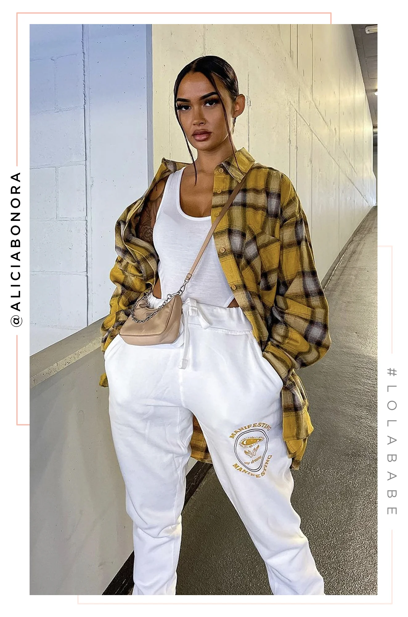 Downtown Chic Plaid Top - Yellow - Image 4