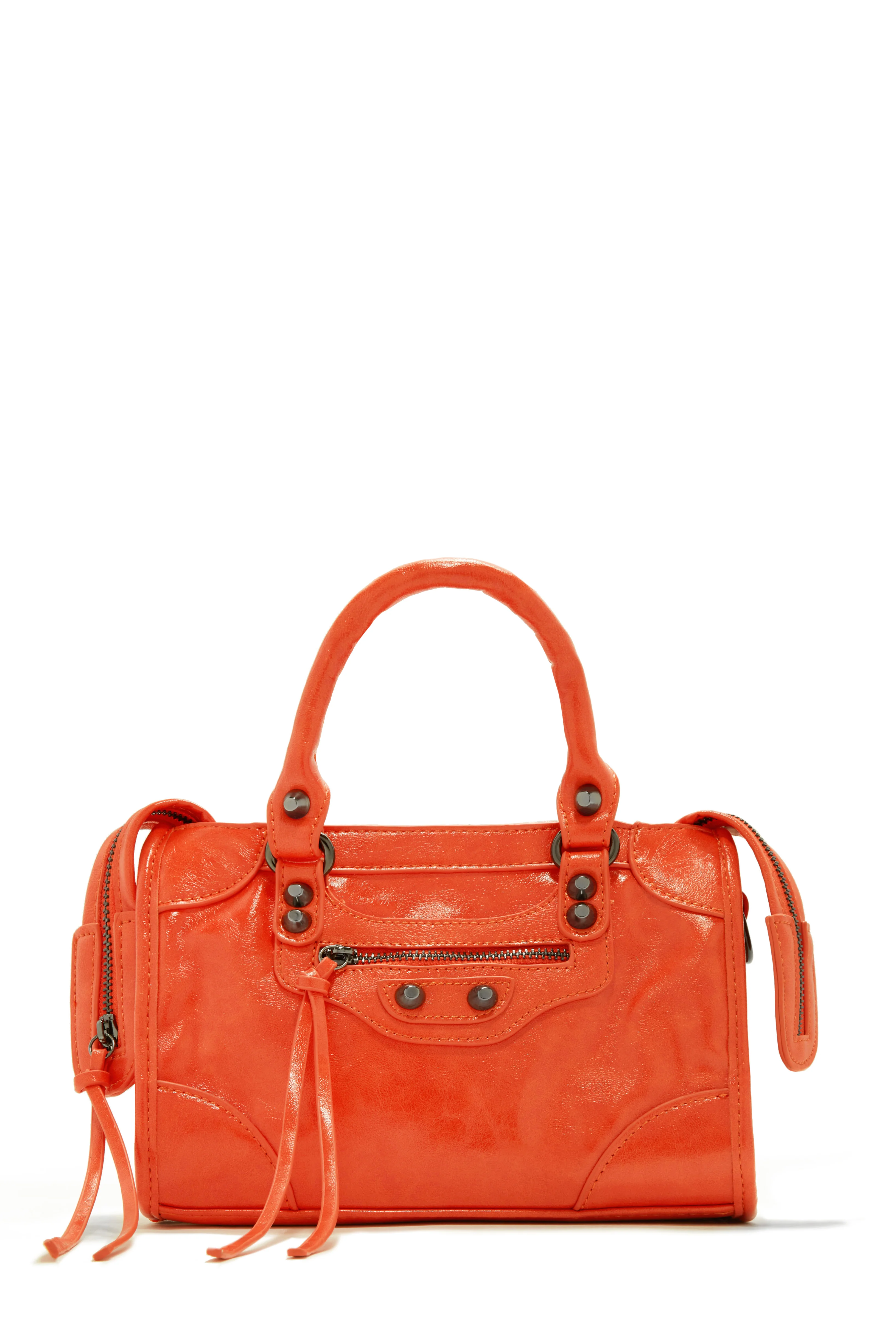 Natalie Crossbody Shoulder Bag - Orange - Image 3