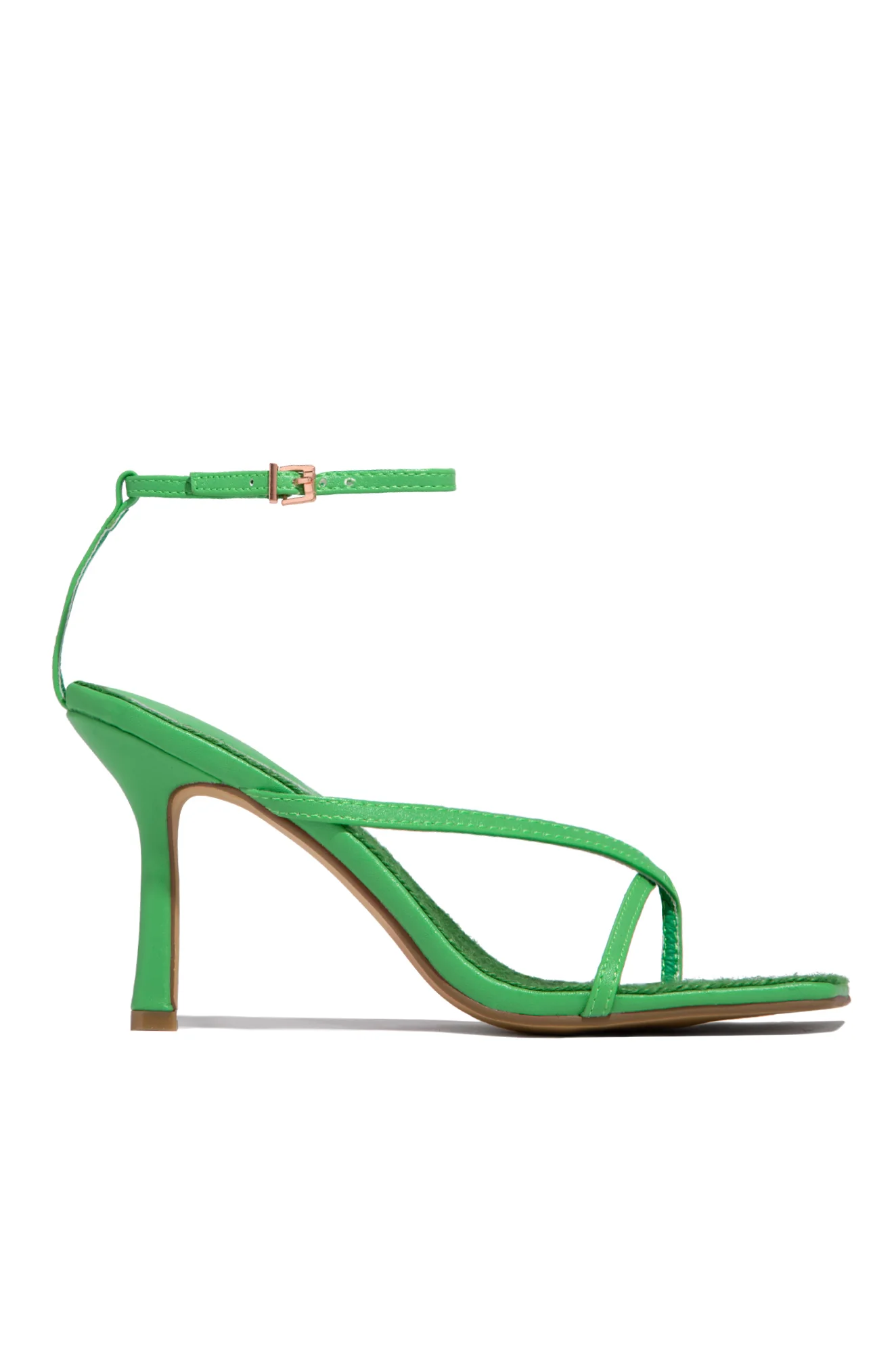 Euphoria Espadrille Heels - Green - Image 5