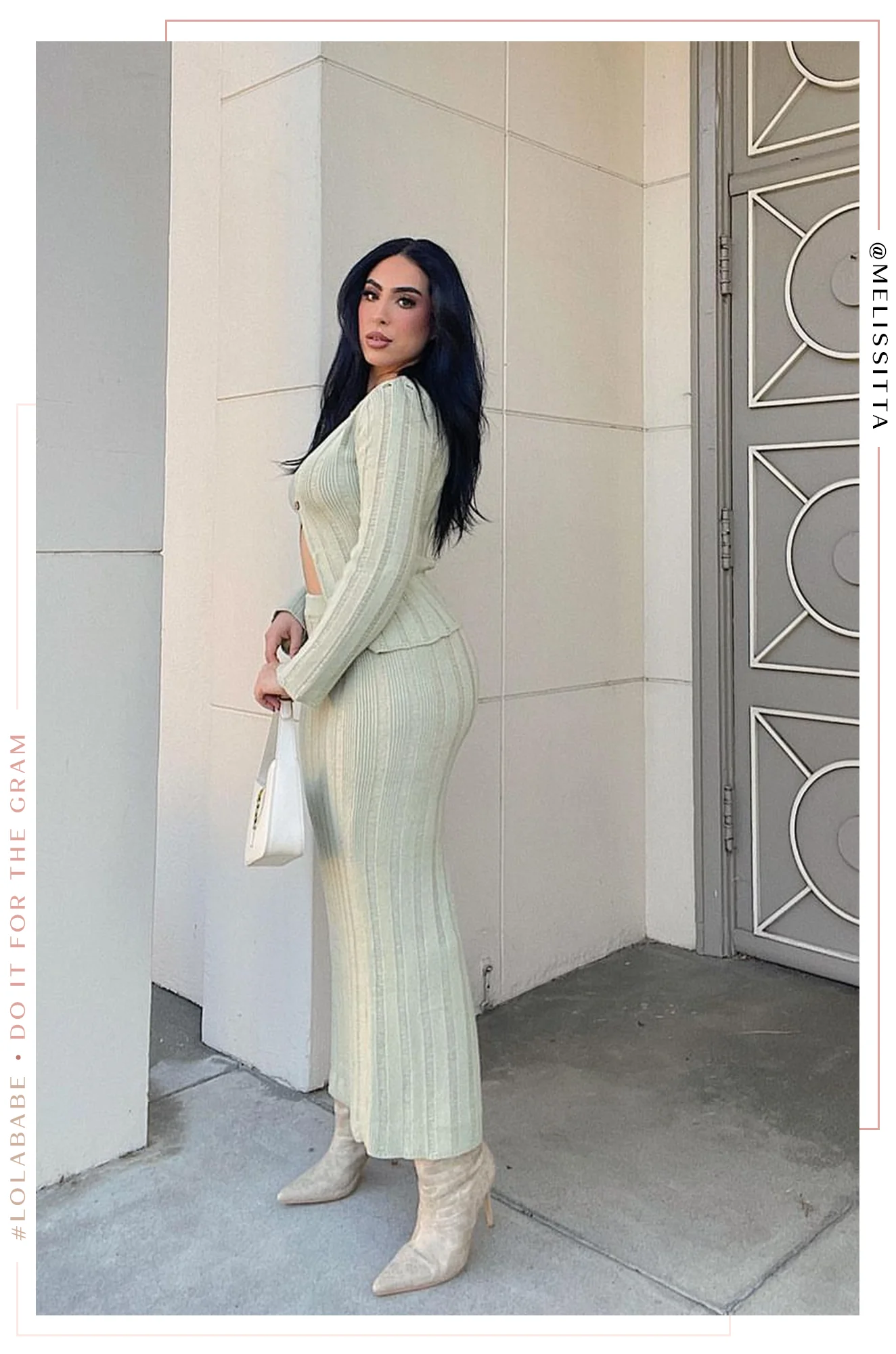 Evelia High Waist Maxi Skirt - Green - Image 9