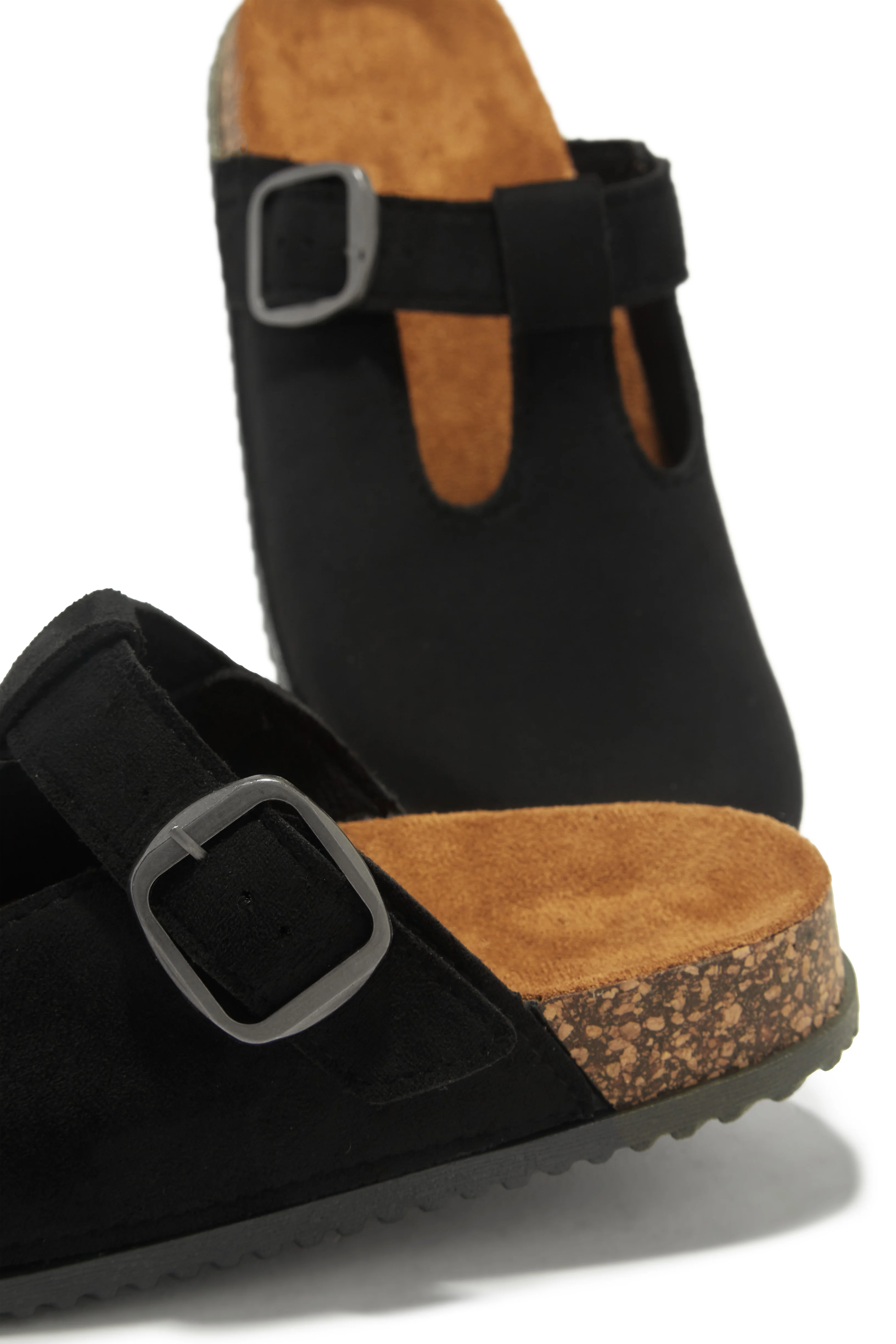 Forever Cozy Slip On Slides - Black - Image 3