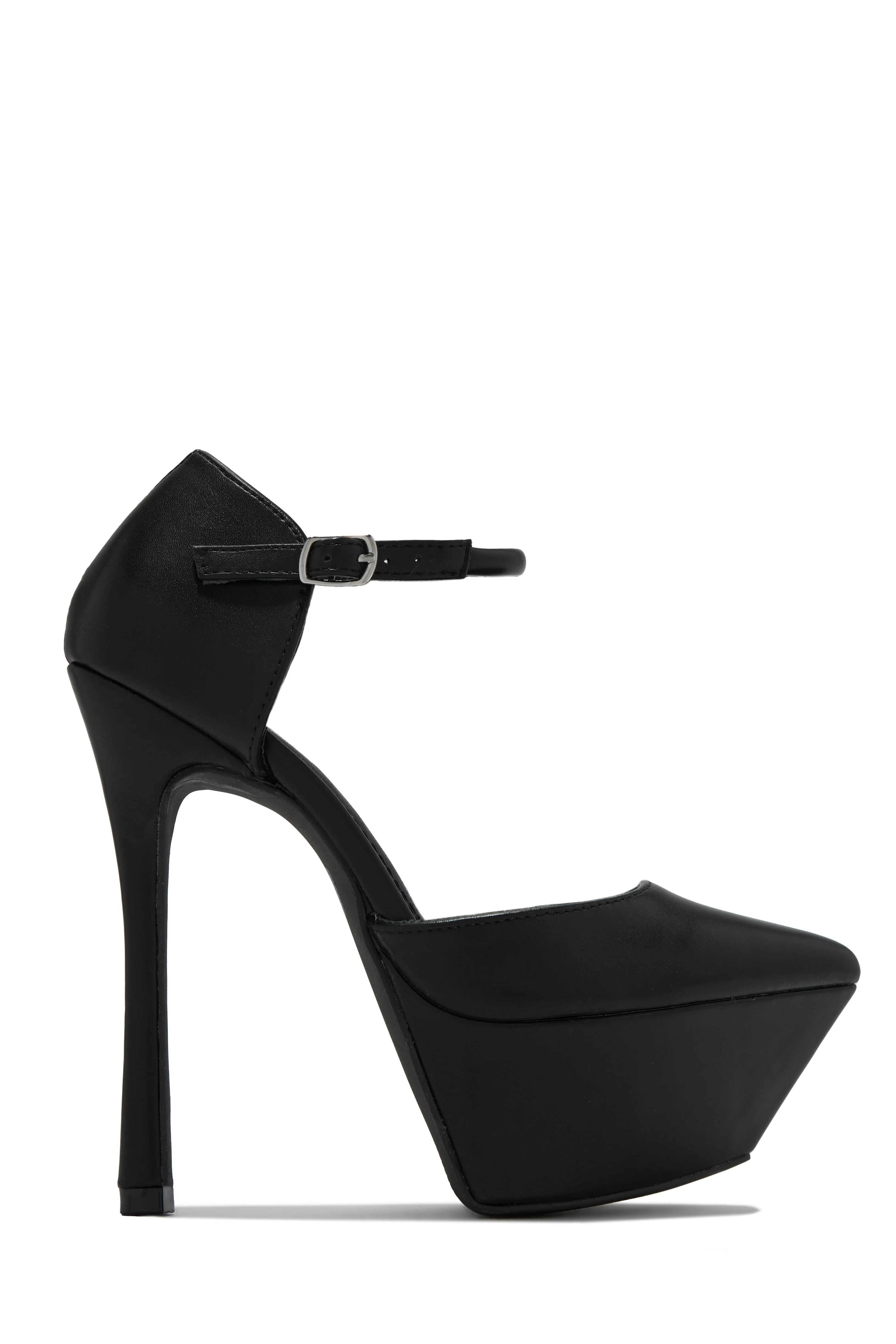 Giada Platform High Heels - Gold - Image 6