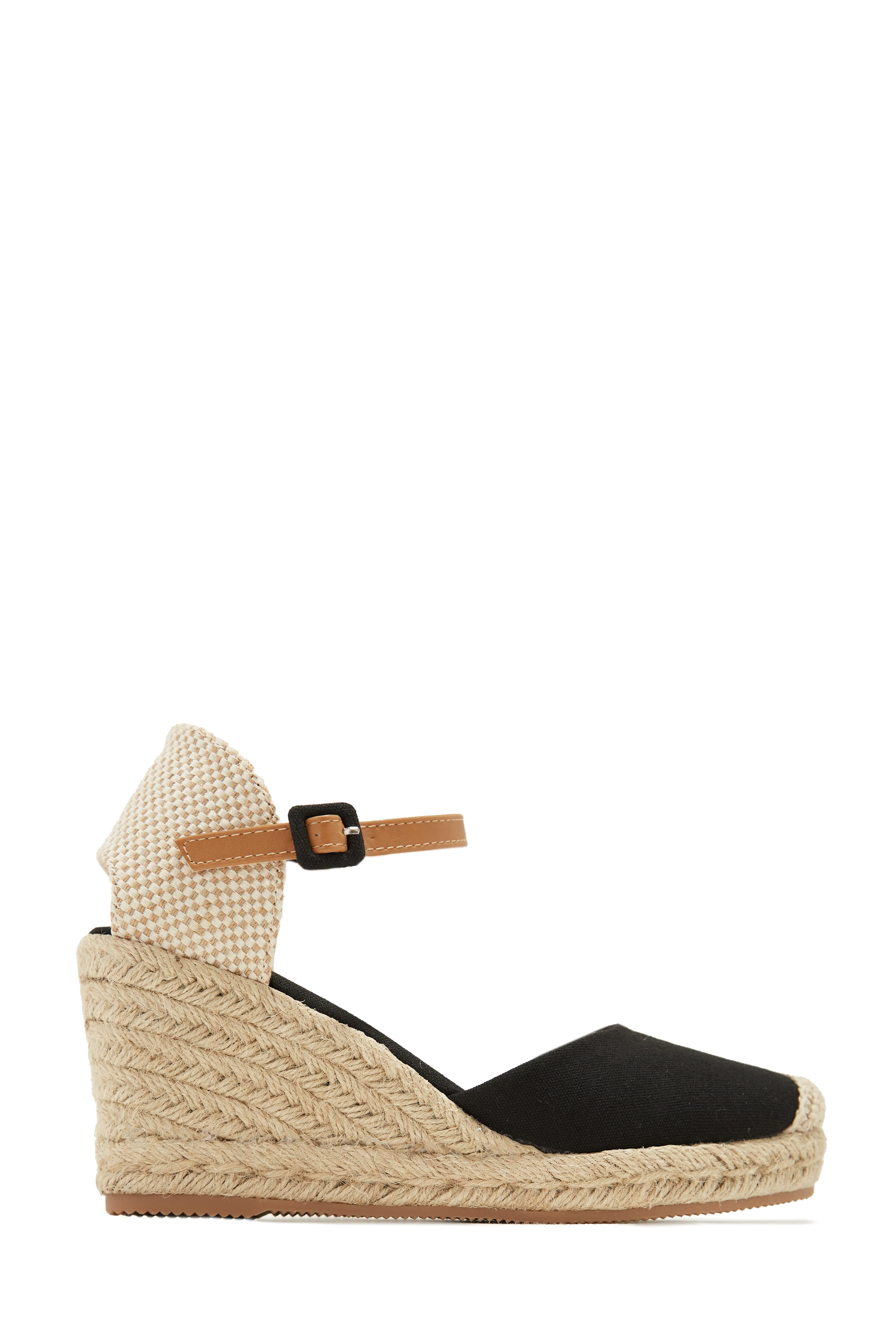 Golden Hour Espadrille Platform Wedges - Nude - Image 6