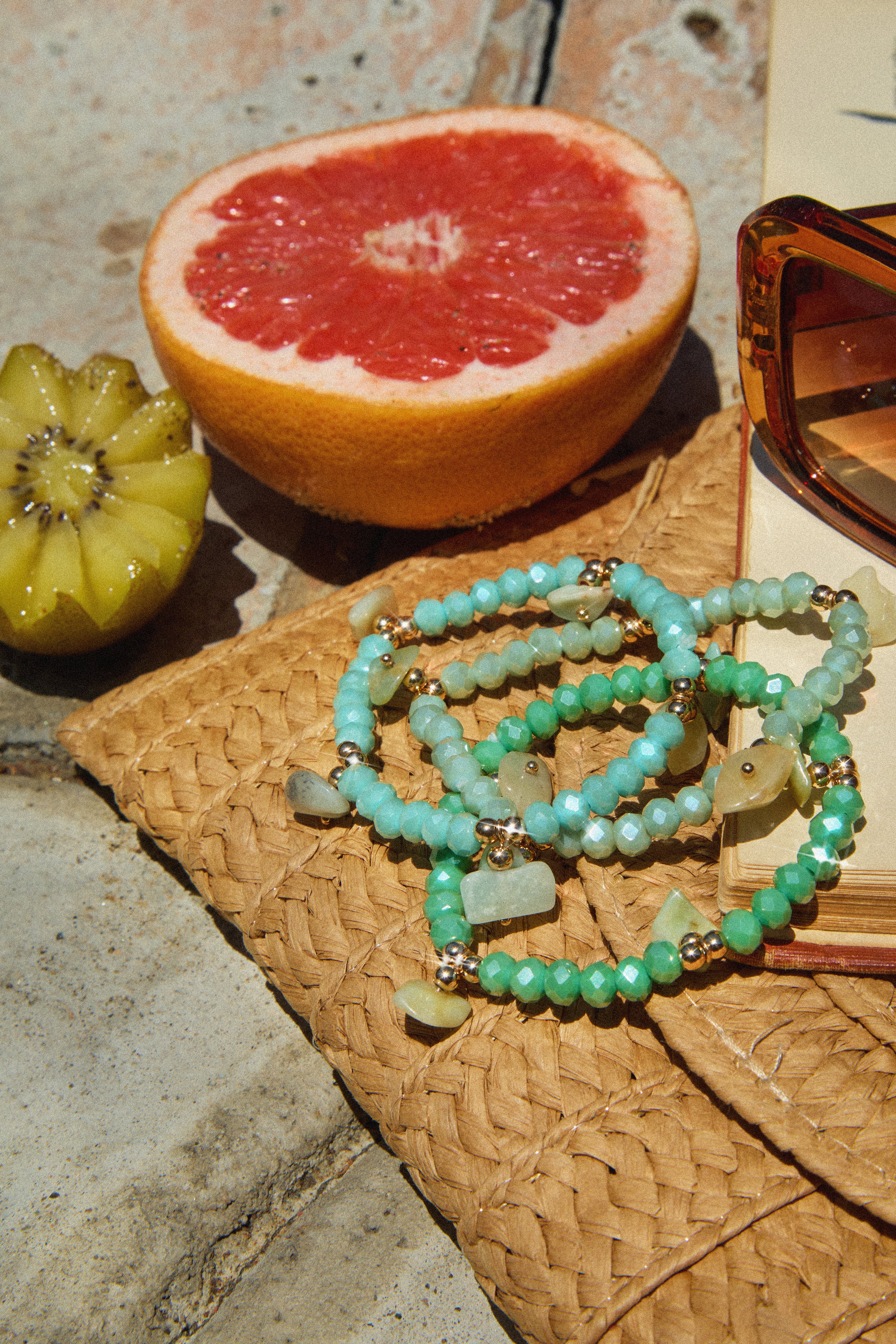 Hanali Bracelet Set - Mint - Image 7