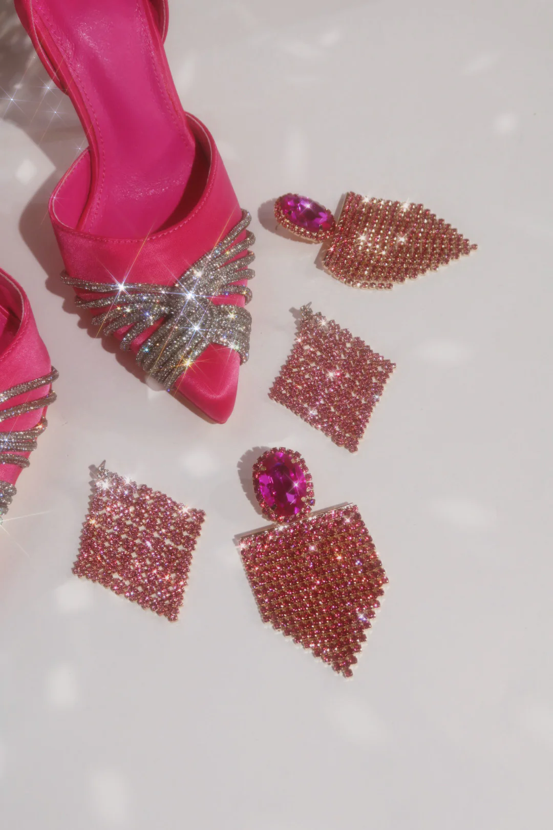 Her World Embellished High Heel Pumps - Pink - Image 9