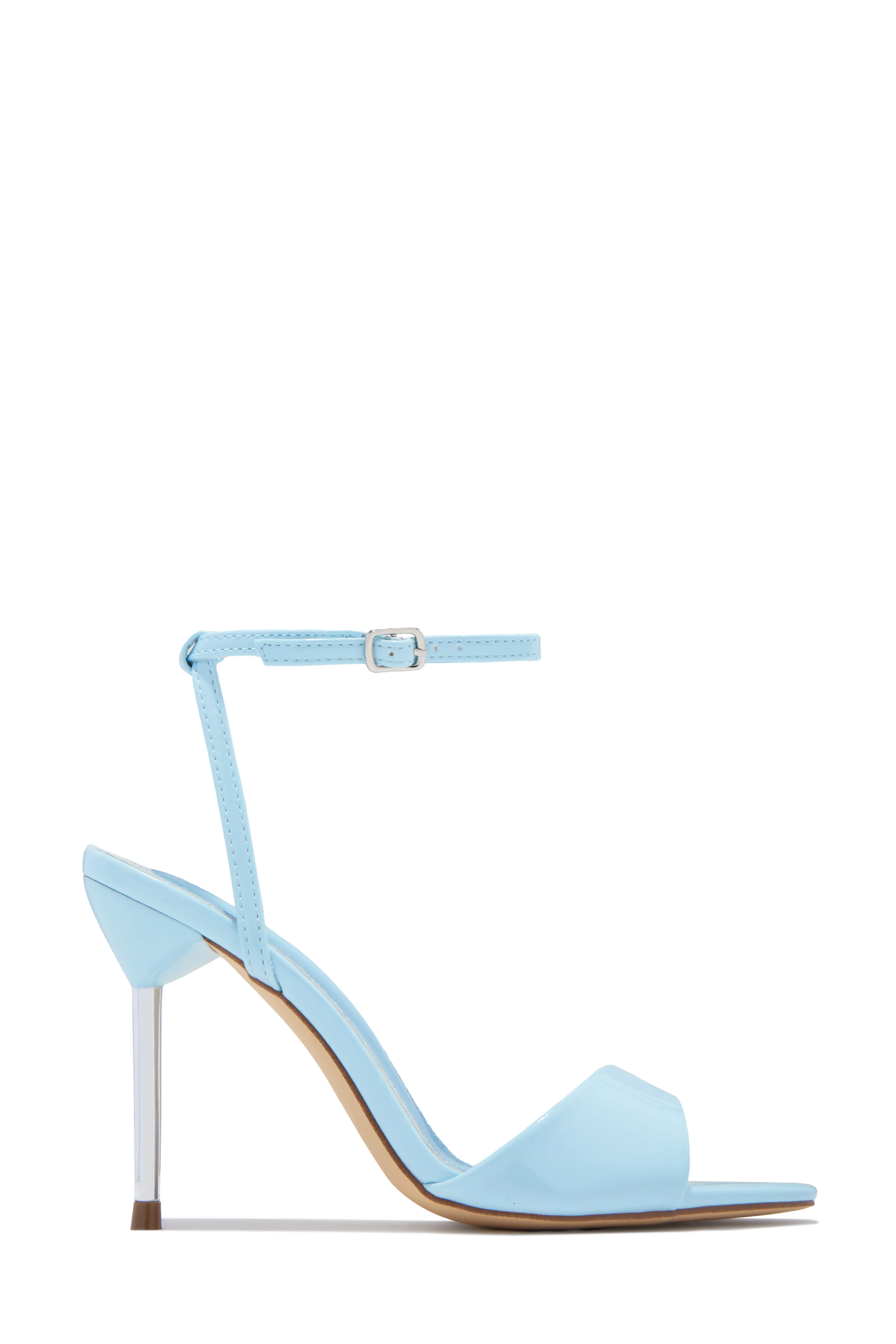 Irene Single Sole Heels - Blue - Image 7