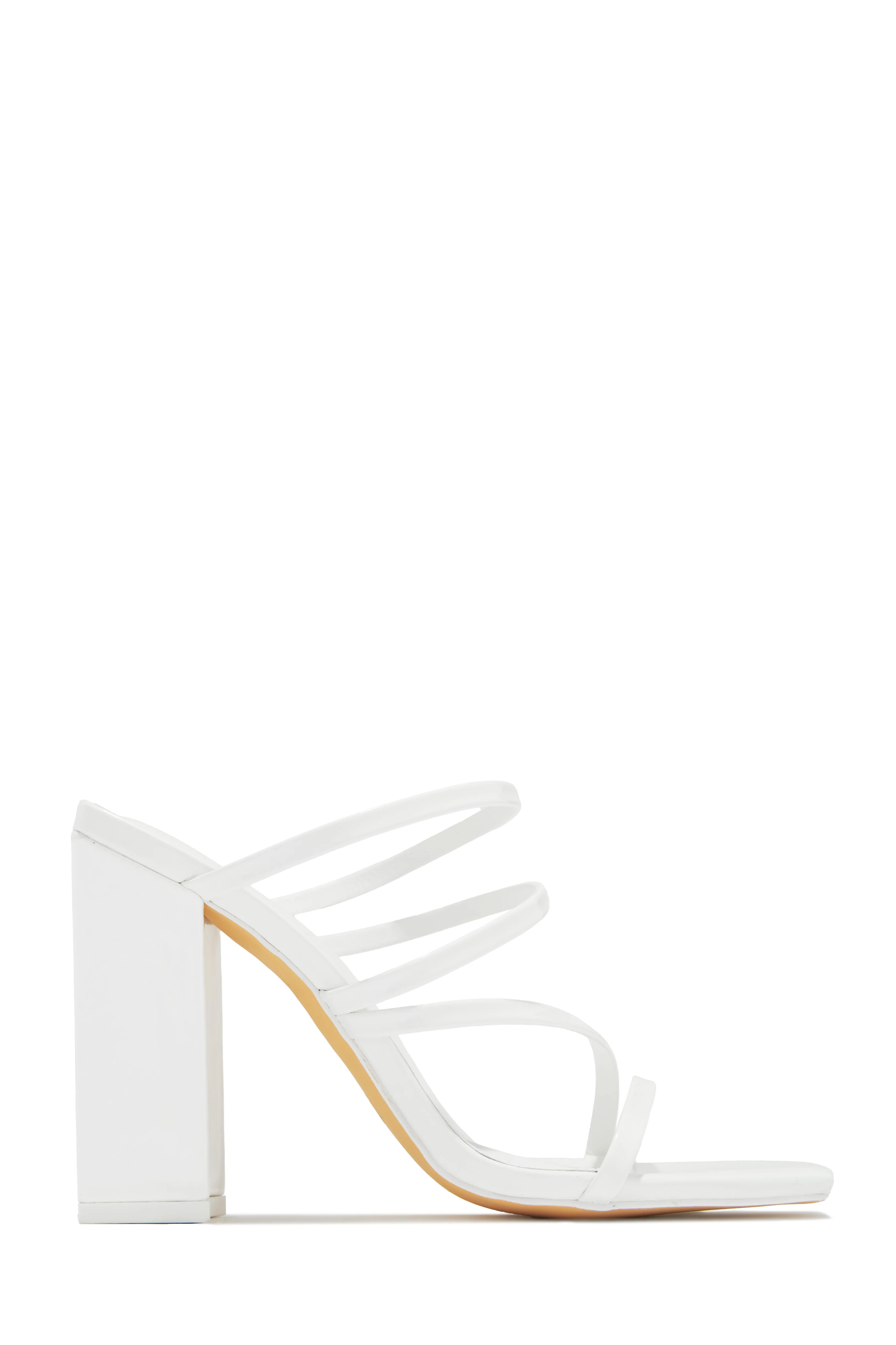 Jaziel Block Heel Mules - Natural - Image 12