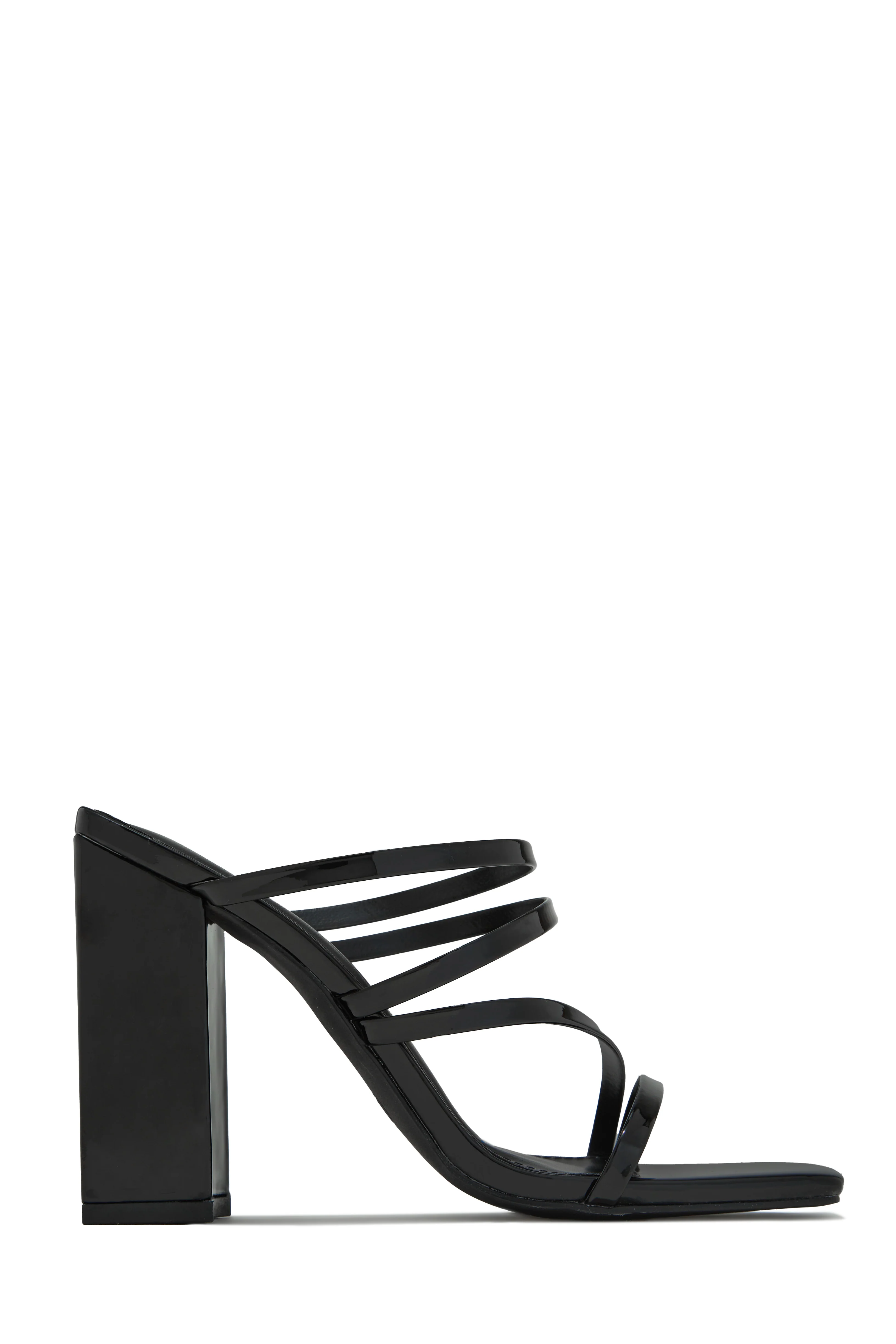 Jaziel Block Heel Mules - Nude - Image 7