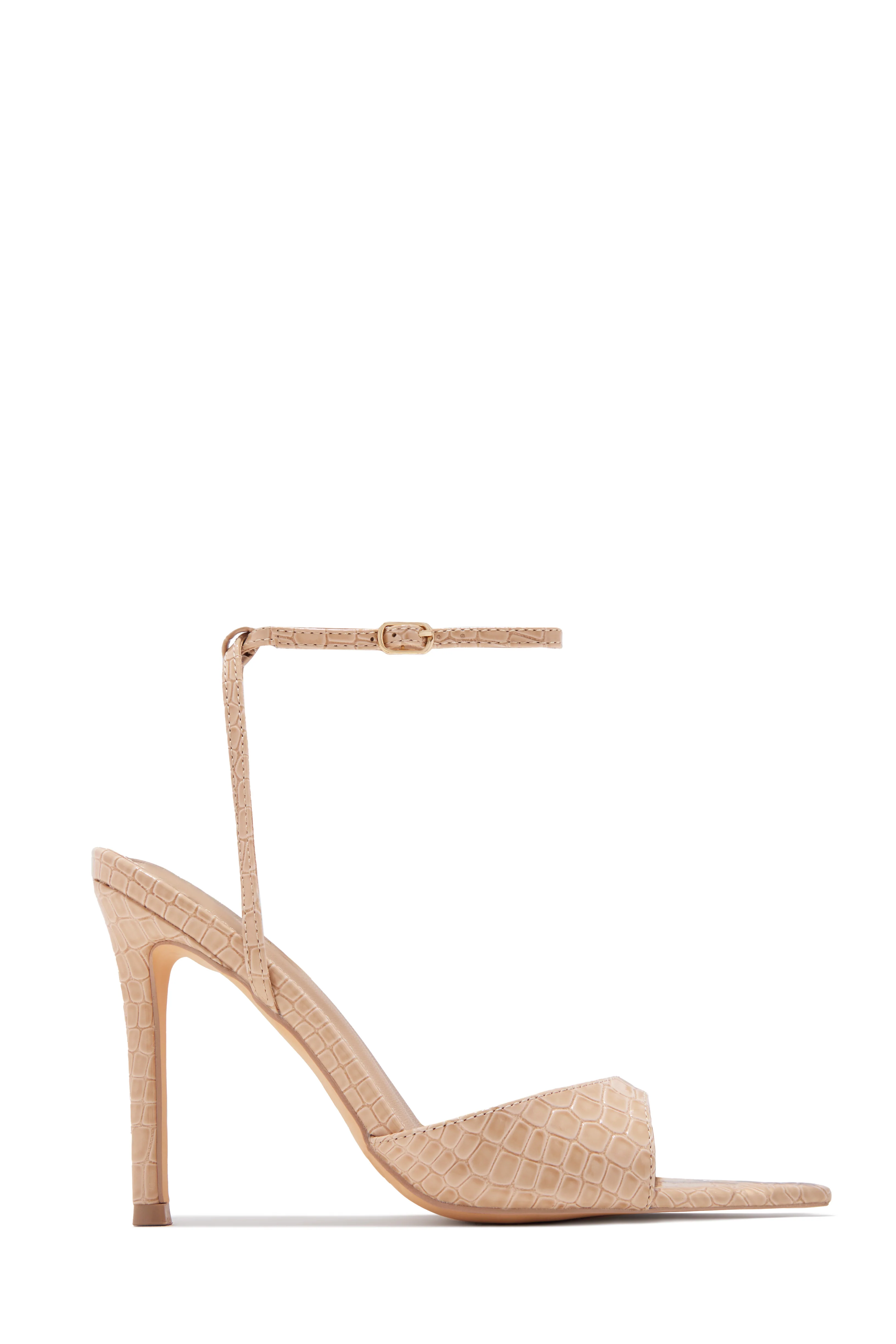 Kelcie Single Sole Heels - Nude - Image 2