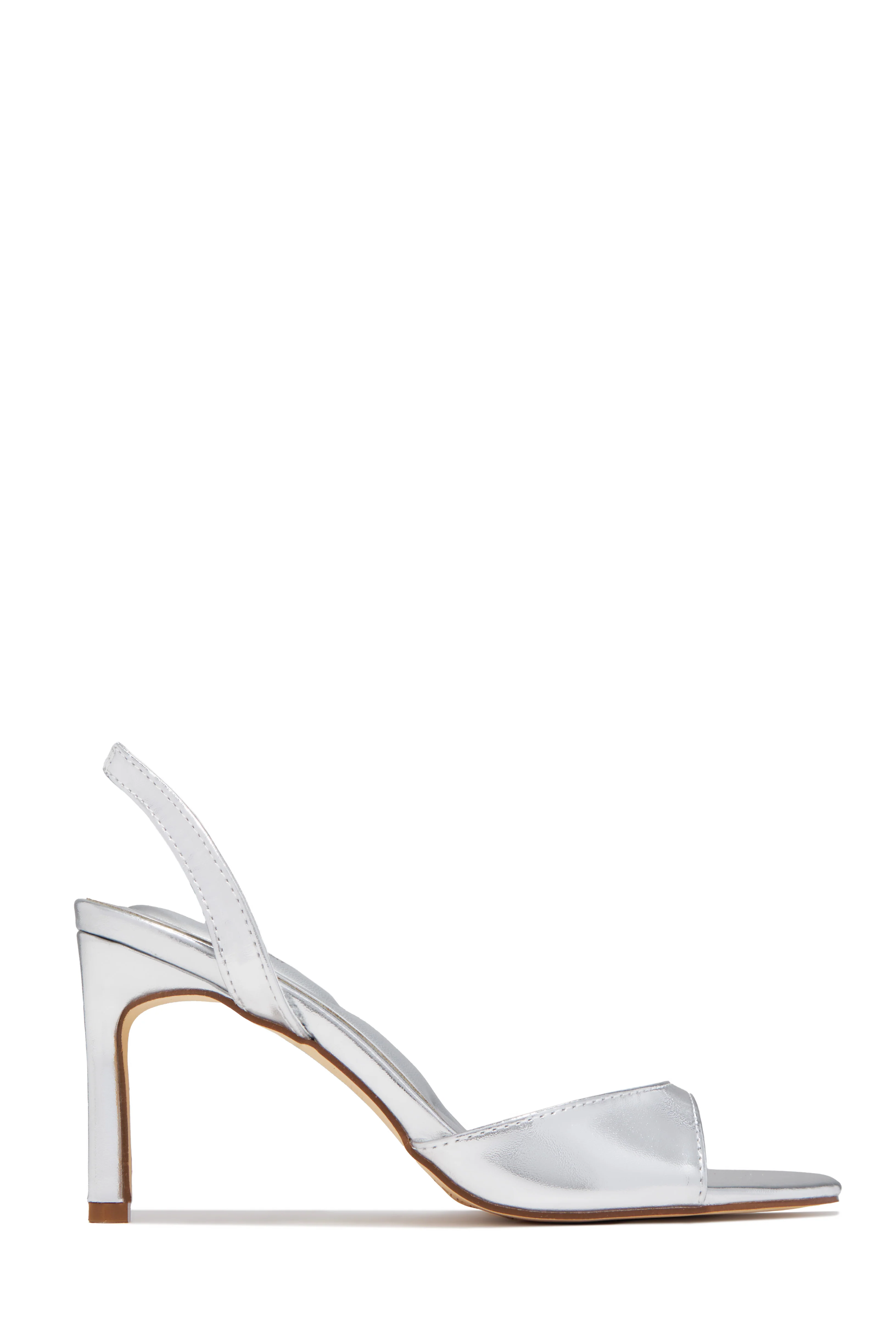 Kianny Single Sole Heels - Silver - Image 2