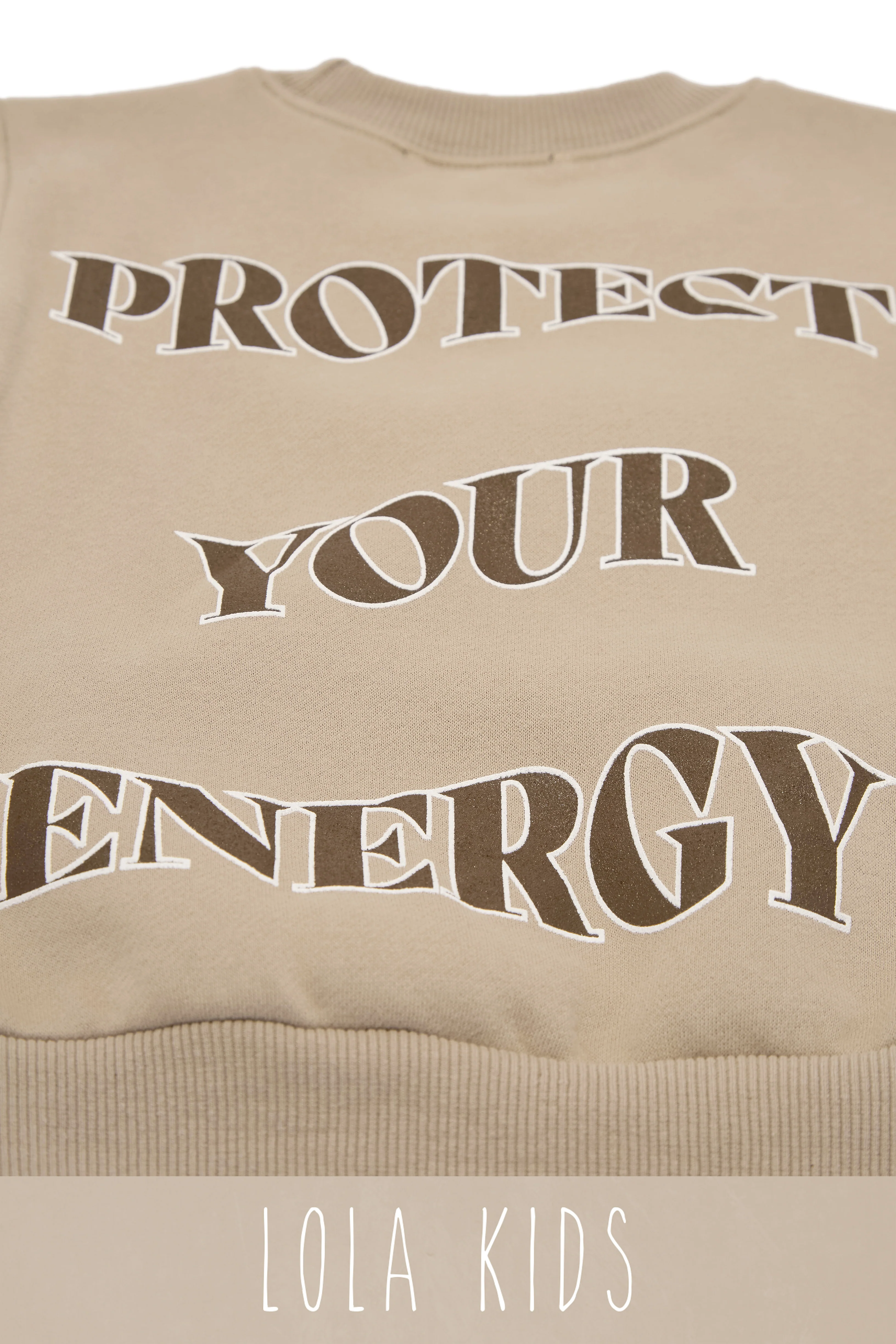 Kids Motivated Wellness Club Exclusive Kids Crewneck - Nude - Image 3
