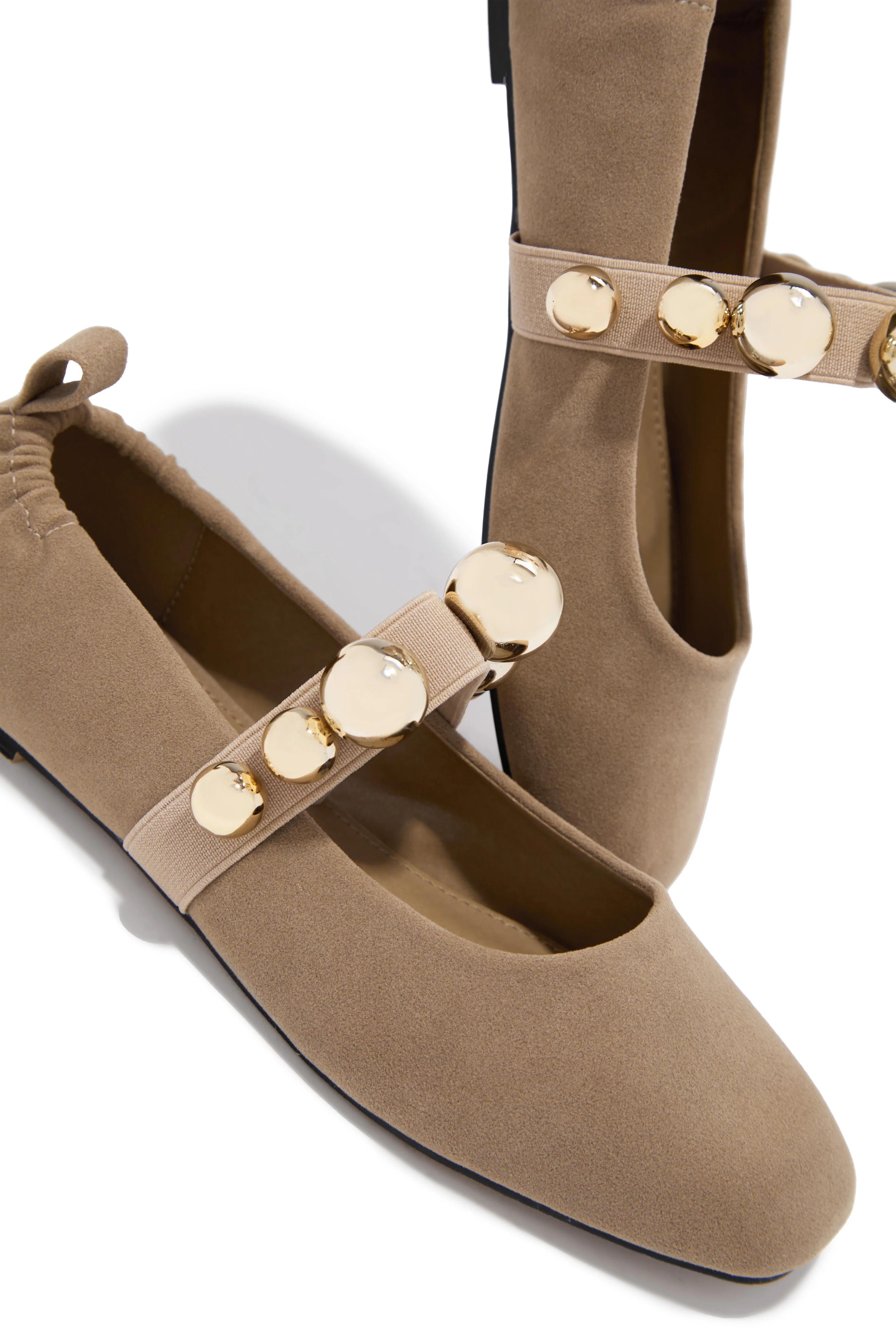 Kimberly Ballet Flats - Nude - Image 3
