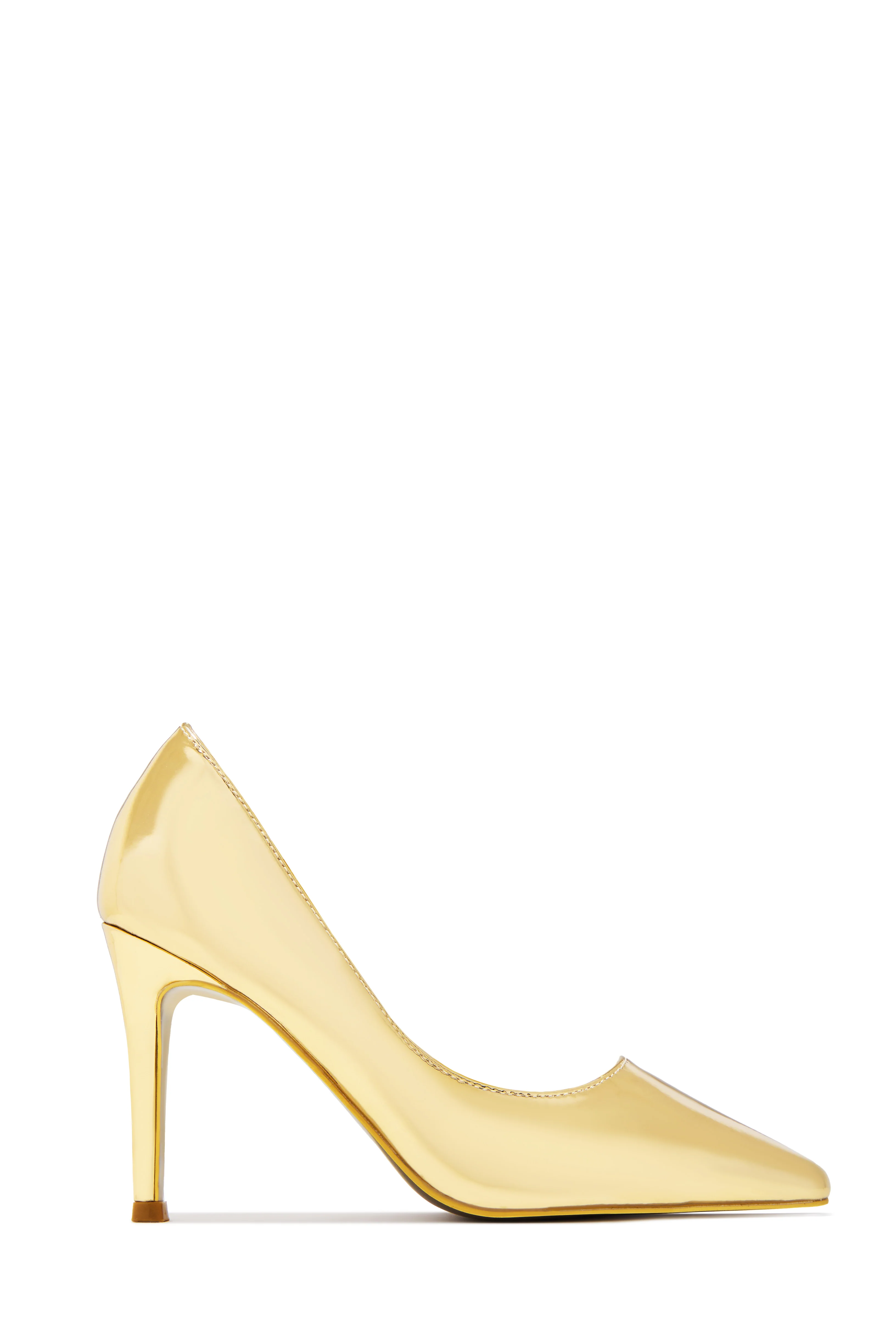 Kylan Heel Pumps - Gold - Image 5