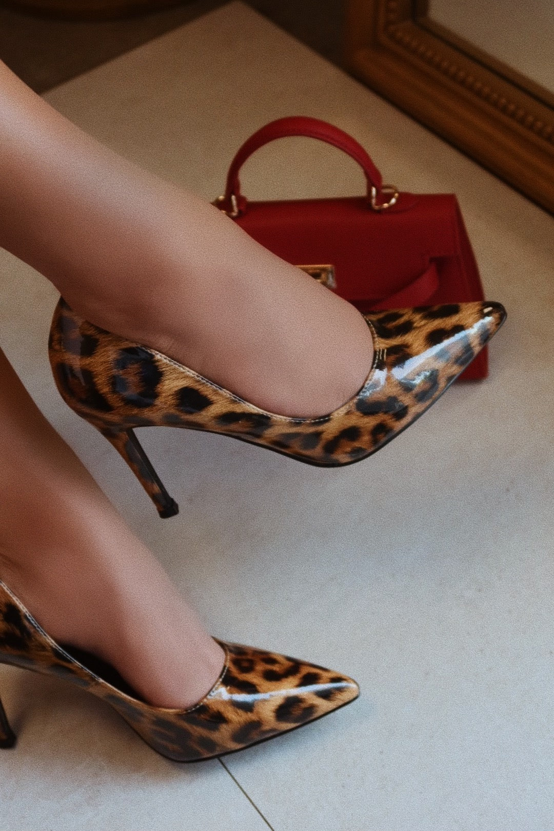 Kylan Heel Pumps - Leopard - Image 4