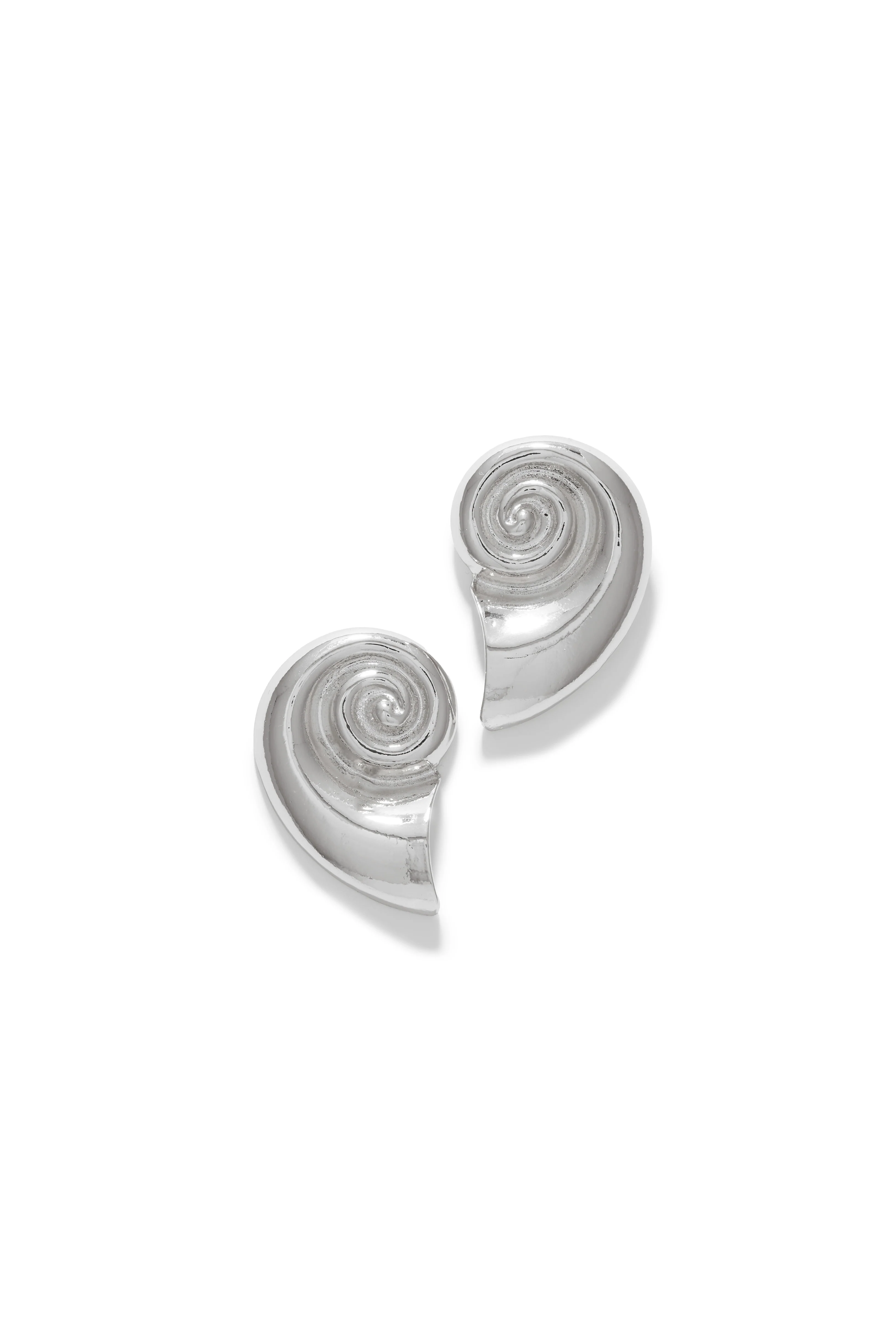 Leilani Sea Shell Earring - Silver - Image 4