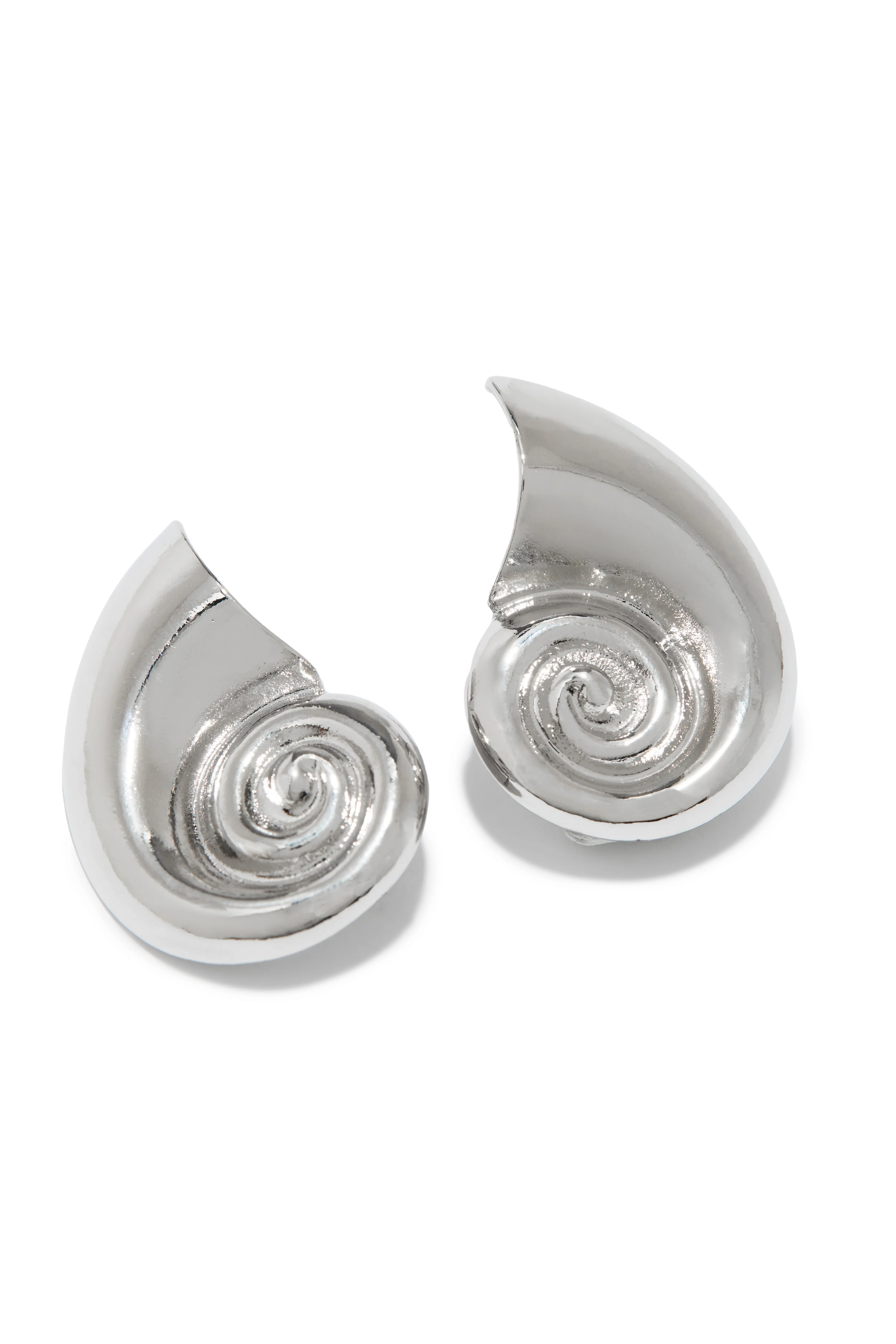 Leilani Sea Shell Earring - Silver - Image 5