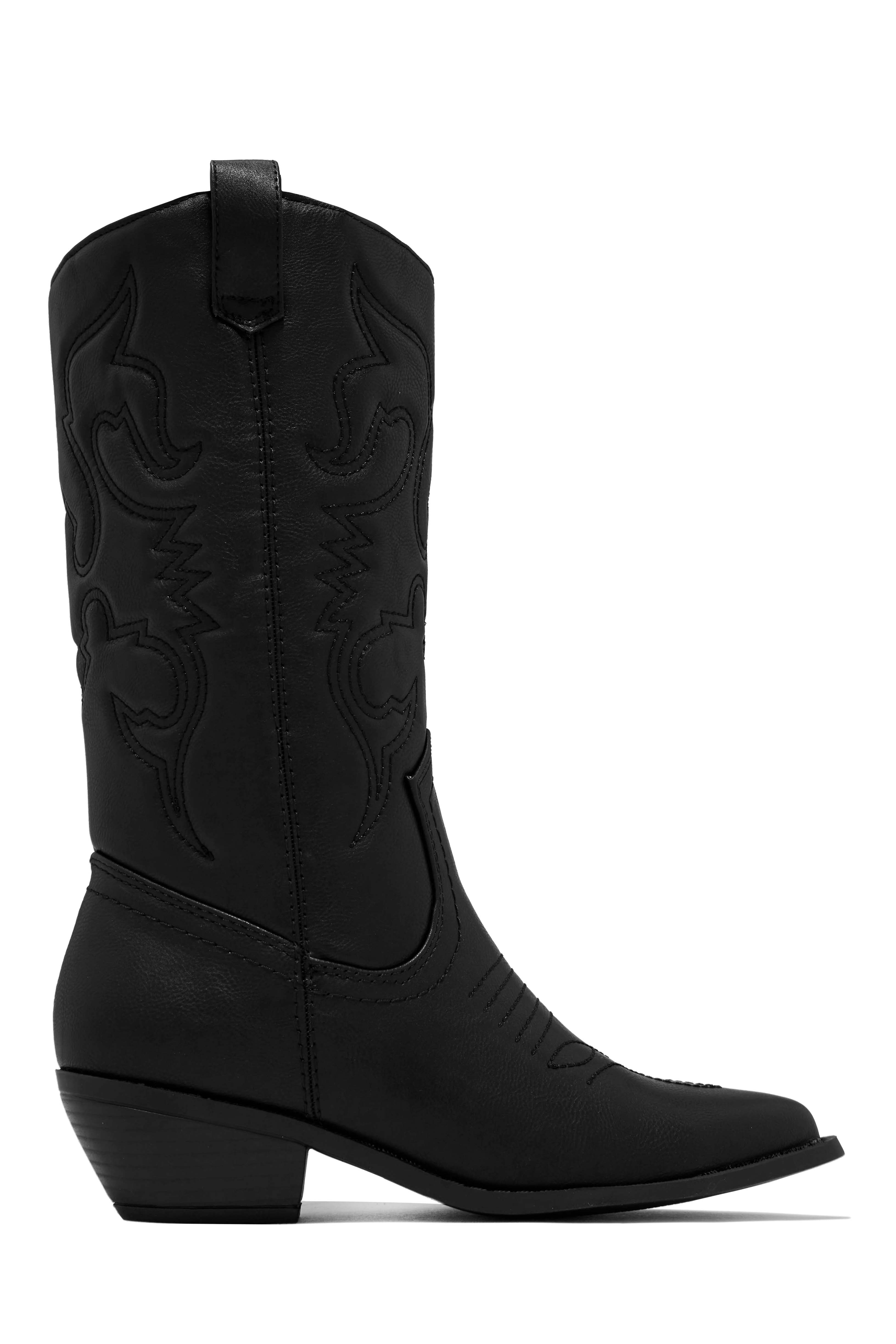 Libby Cowgirl Boots - Gold - Image 5
