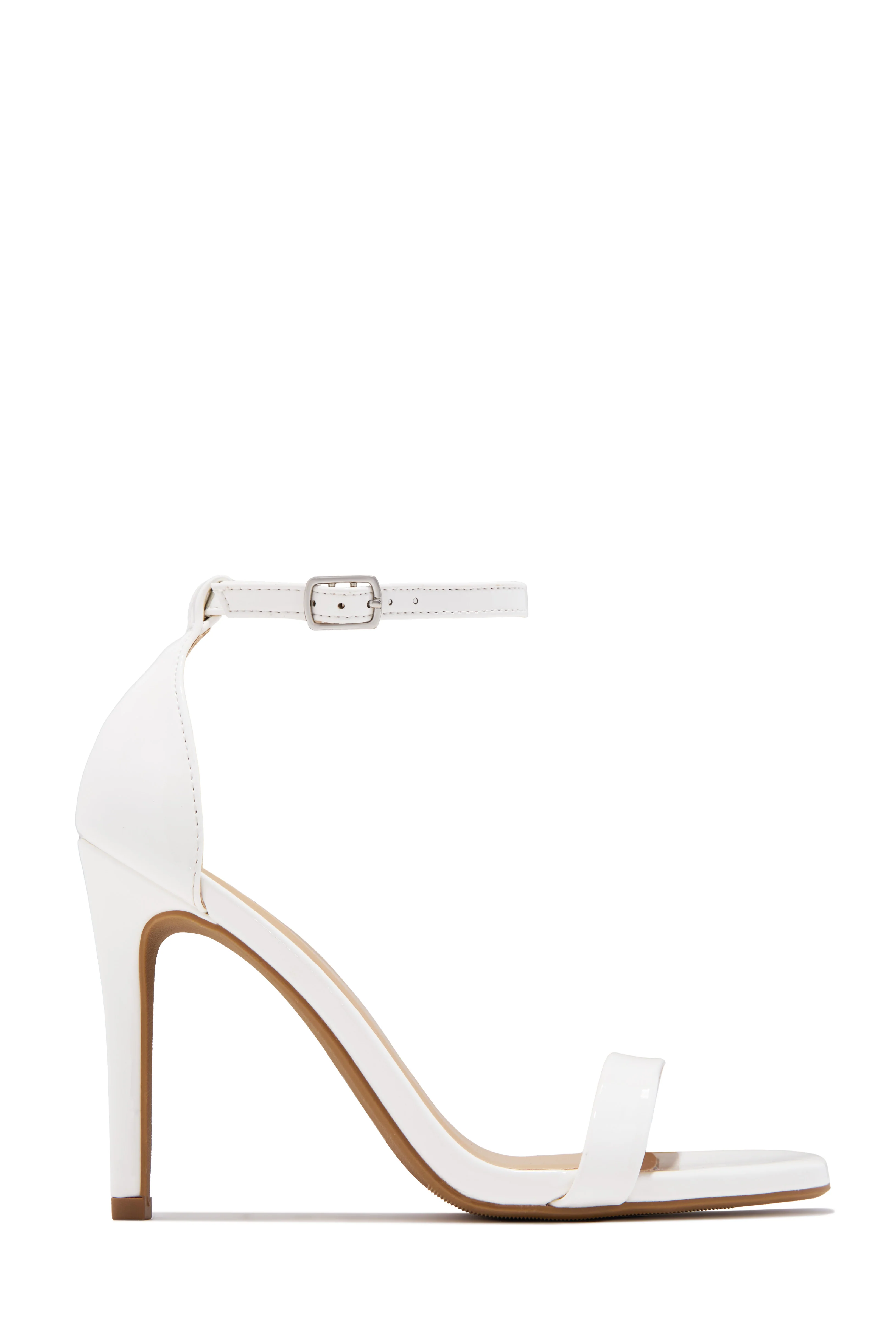 Lucero Single Sole Heels - White - Image 2