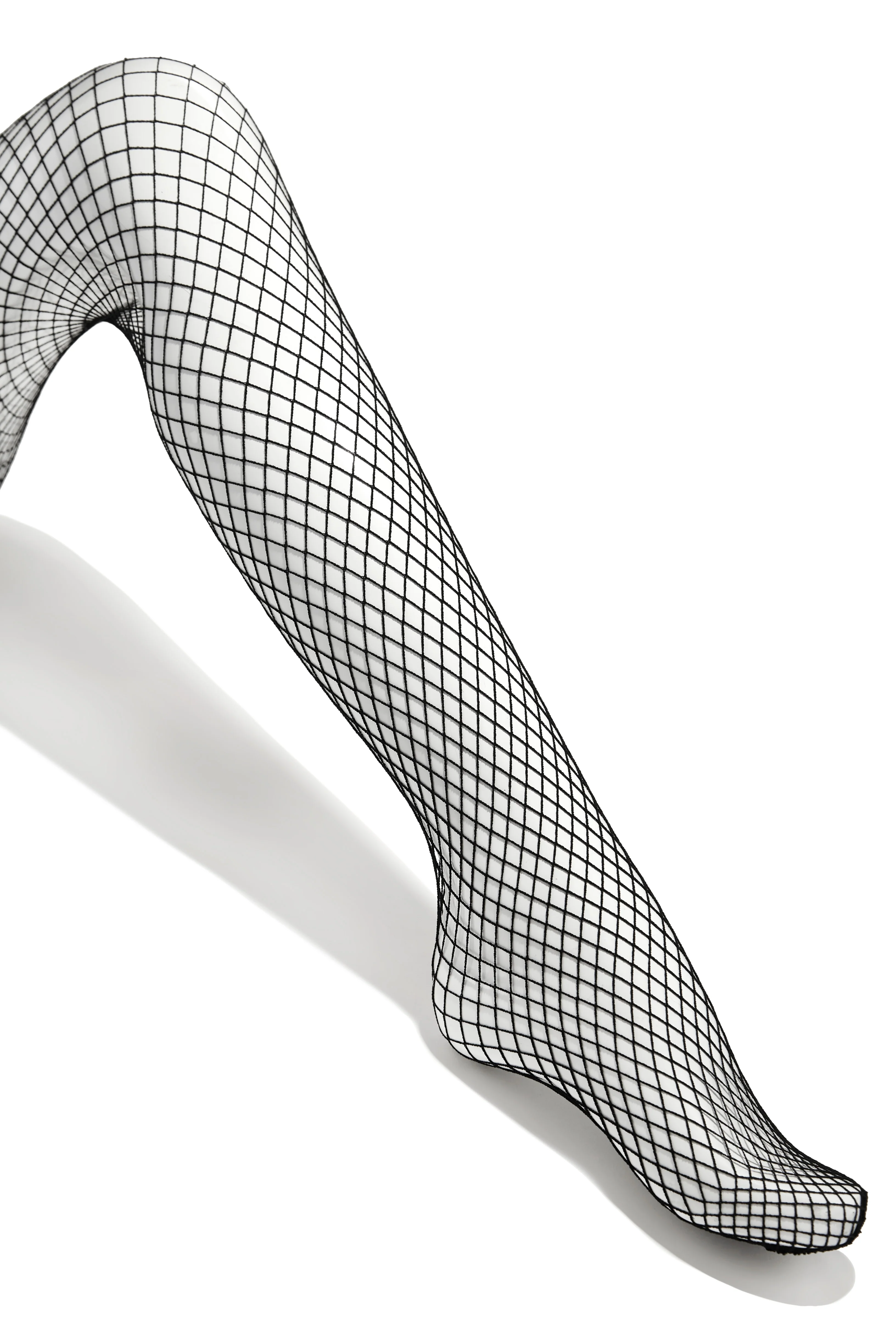 Maddy Fishnet Tights - Black - Image 3