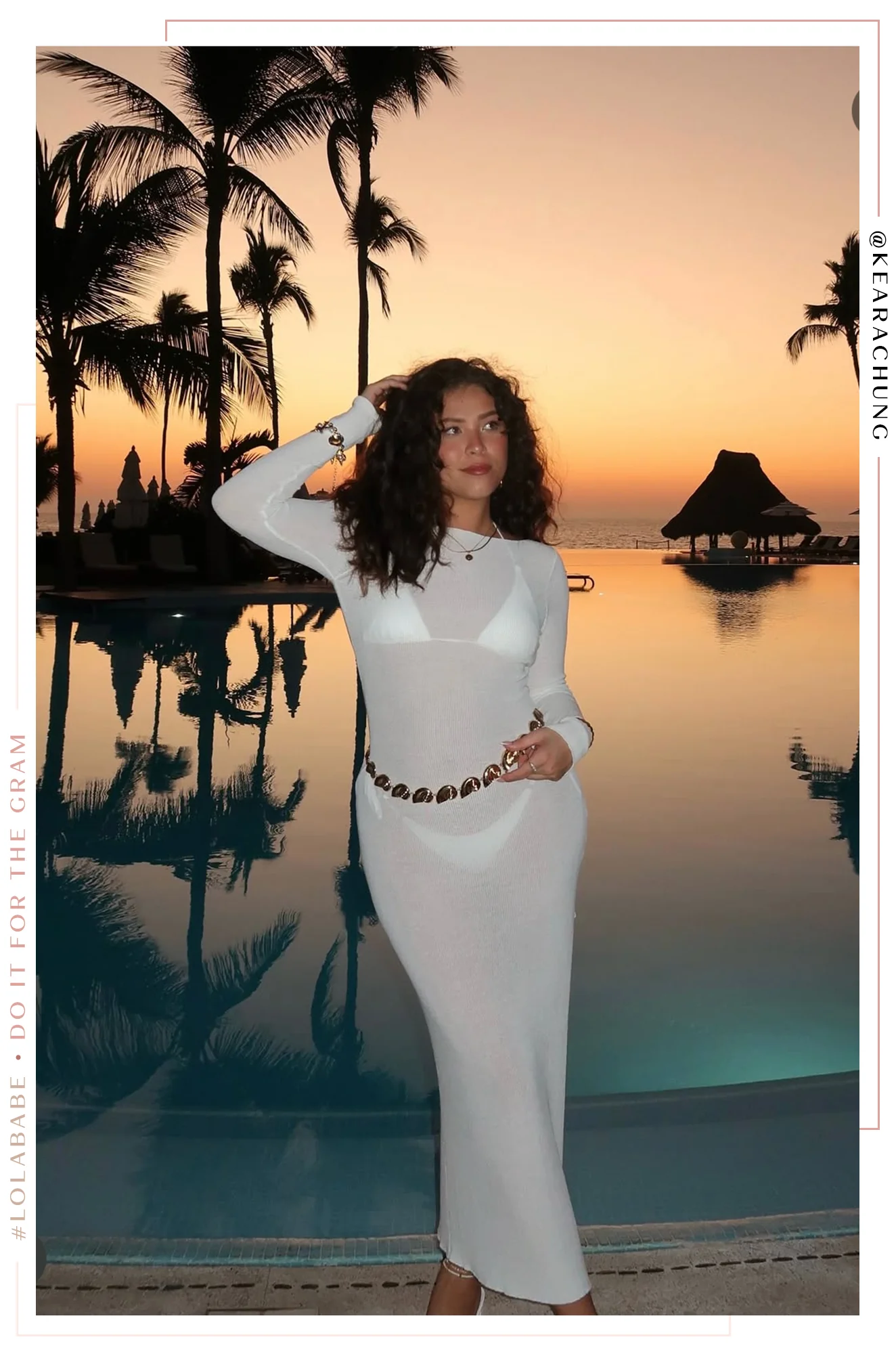 Main Event Knit Maxi Dress - White - Image 3
