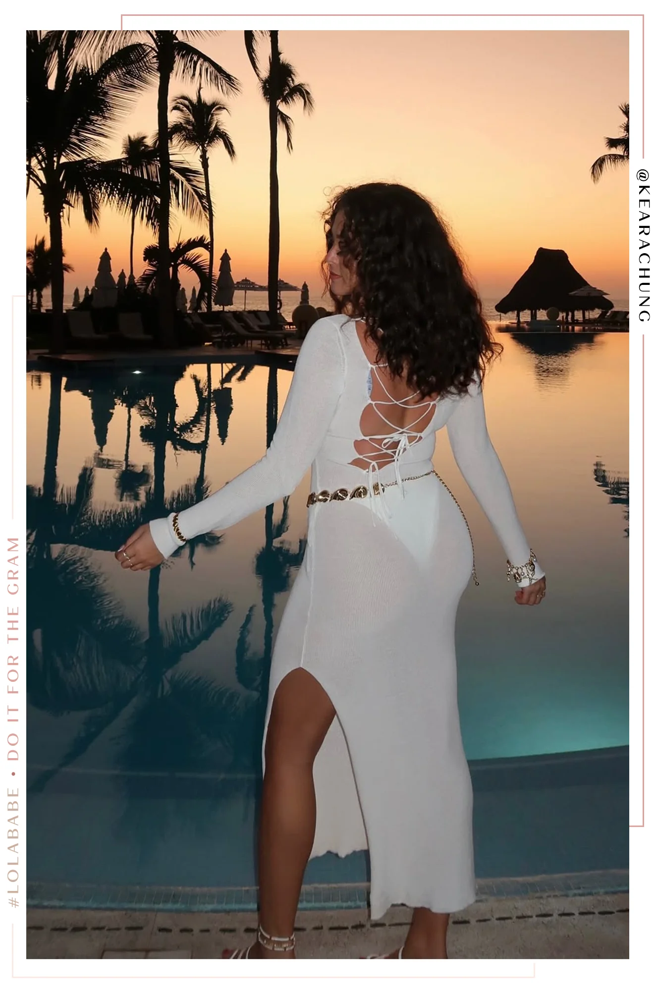Main Event Knit Maxi Dress - White - Image 4