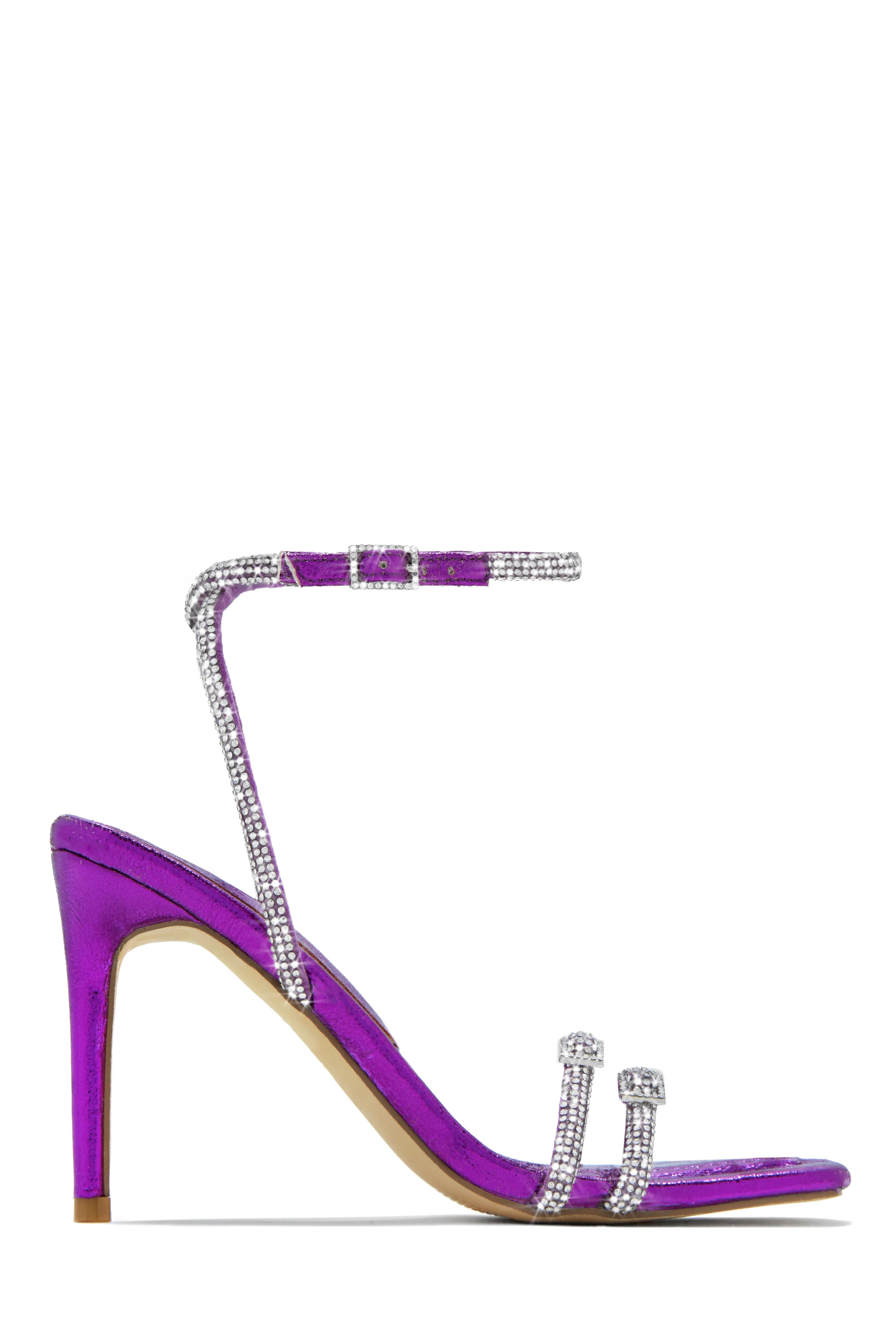 Miliana Embellished Heels - Black - Image 7