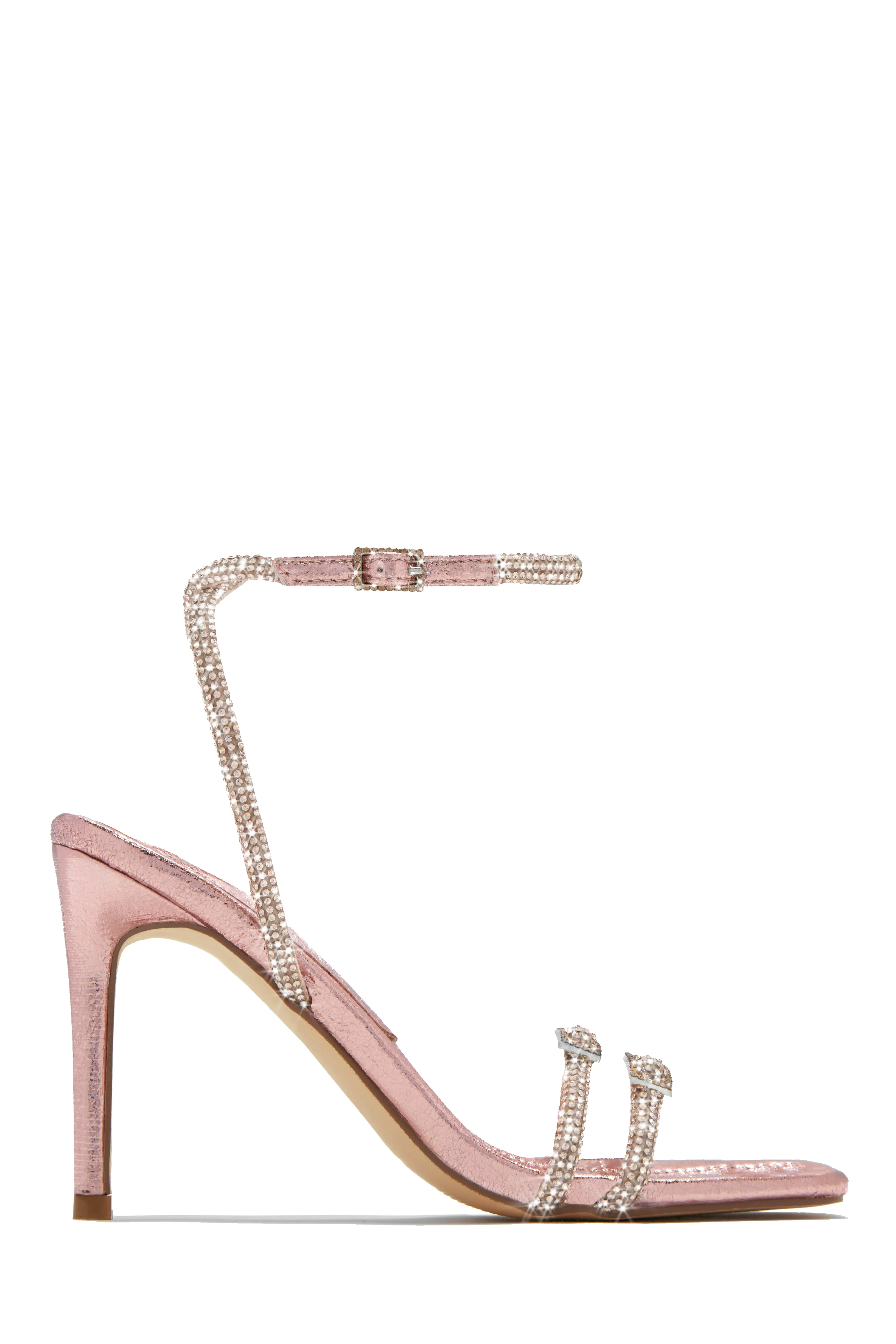 Miliana Embellished Heels - Black - Image 8