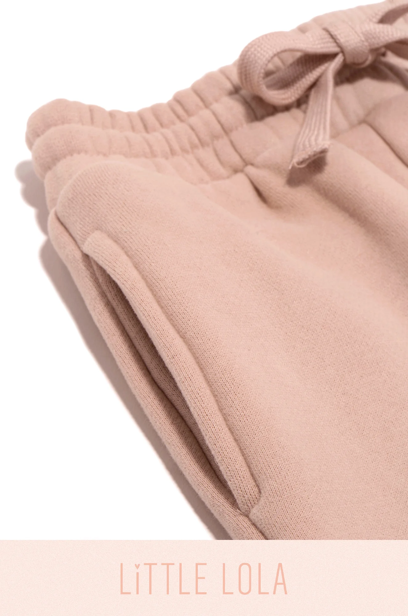 Mini Cozy Feels Kids Jogger Pant - Light Pink - Image 4