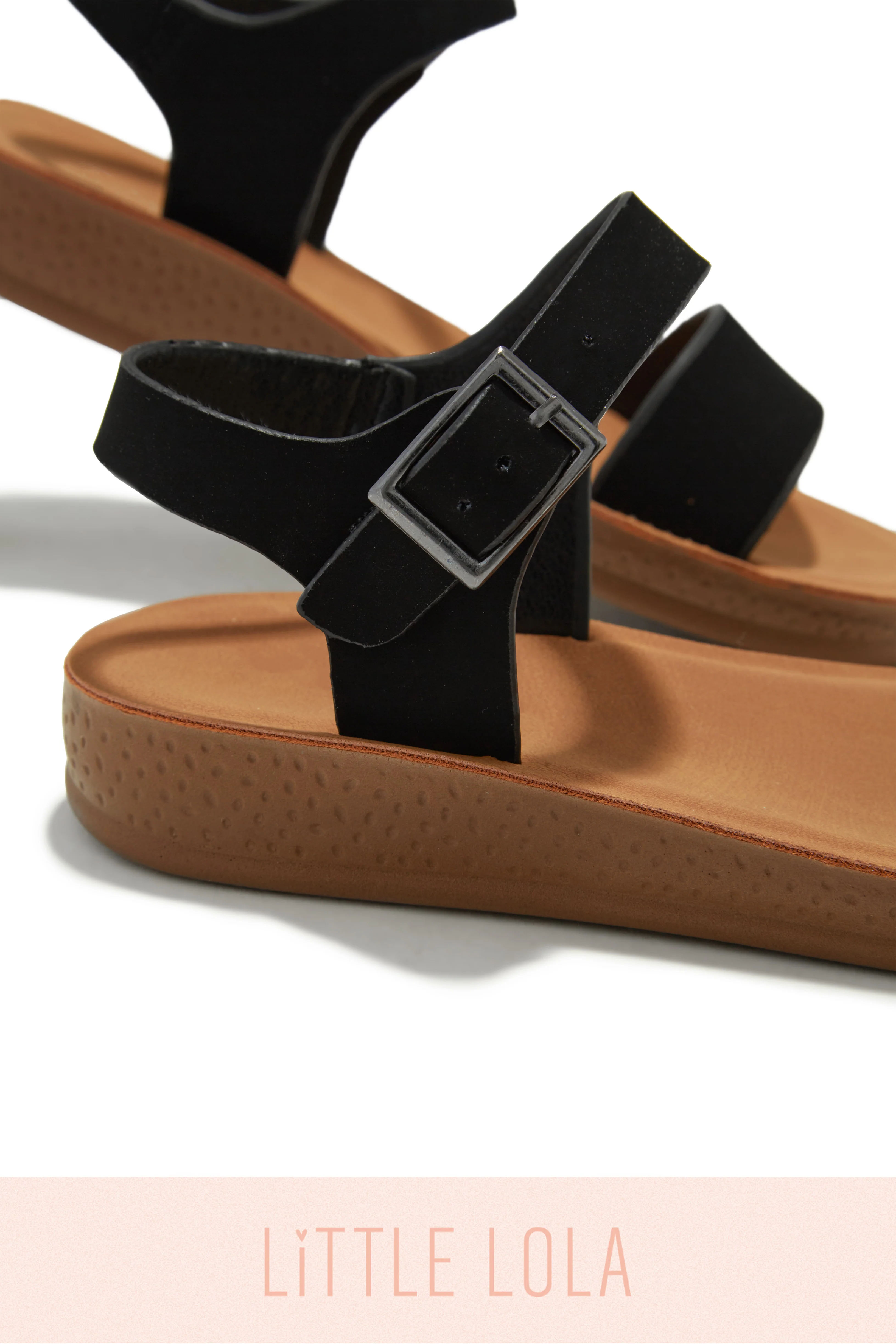 Mini Haley Sandals - Black - Image 4