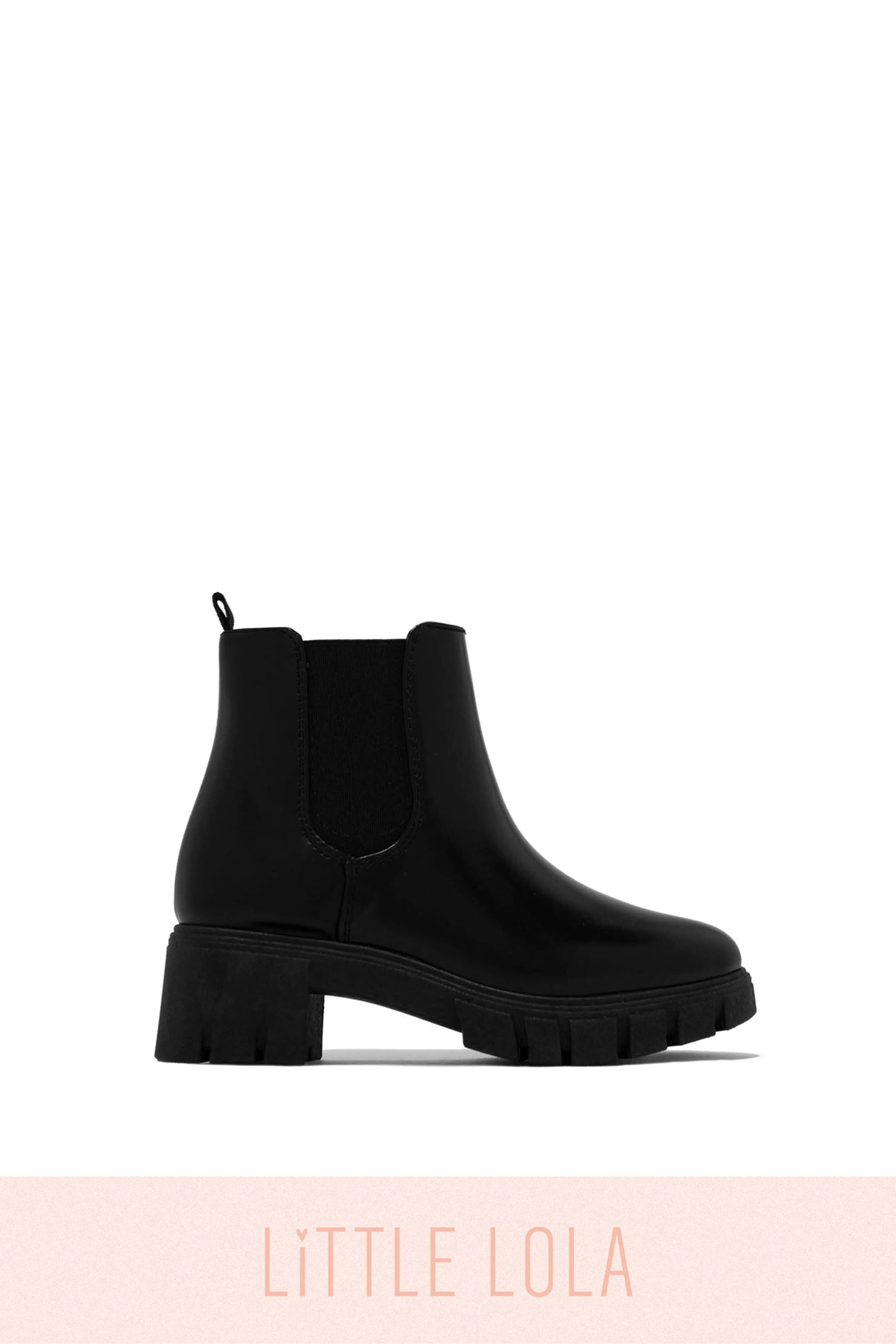 Mini Negin Kids Pull On Ankle Boots - Bone - Image 7