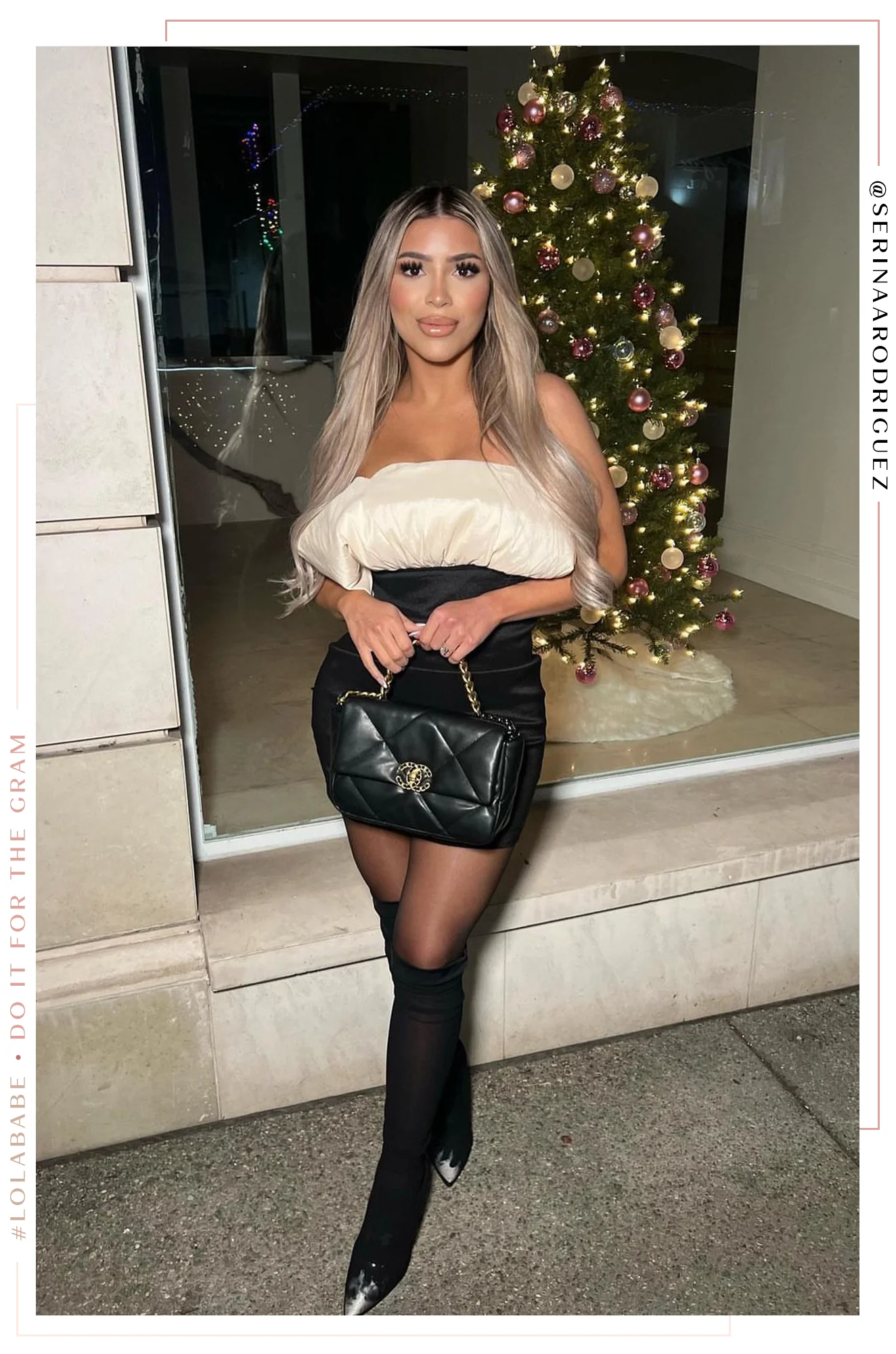 Need You Off Shoulder Mini Dress - Champagne - Image 4