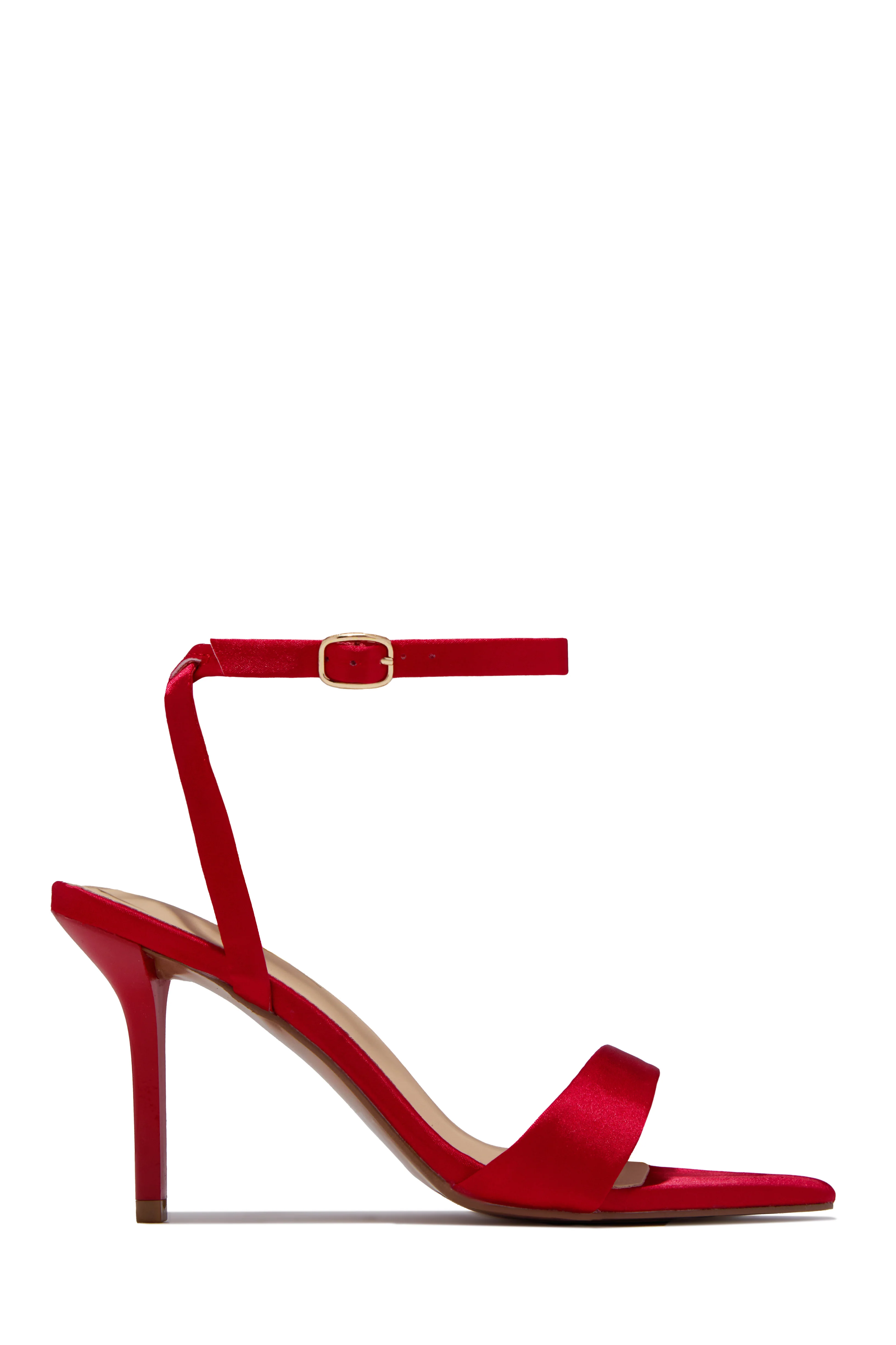 Nora Single Sole Heels - Red - Image 5
