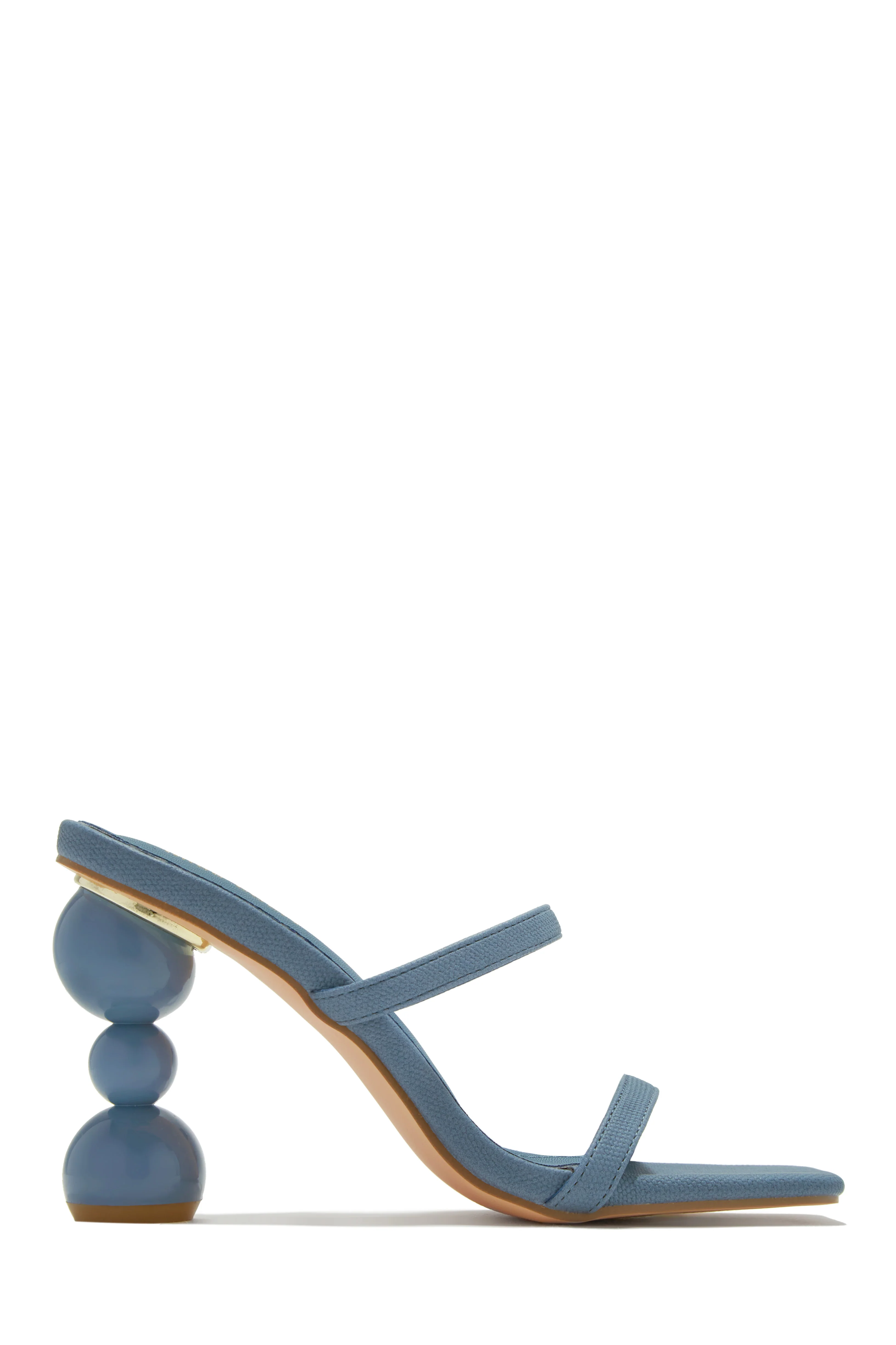 Out Tonight High Heel Mules - Denim - Image 11